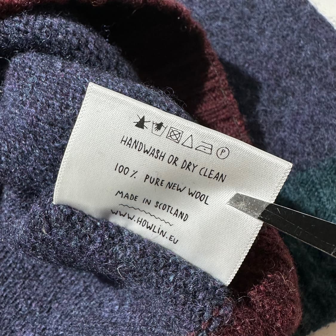 하울린 쉐기독 울 라운드 니트 상품이미지8