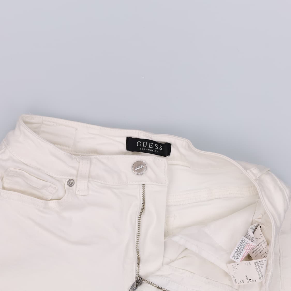 26 게스 여성 부츠컷 화이트진 0429H 상품이미지3