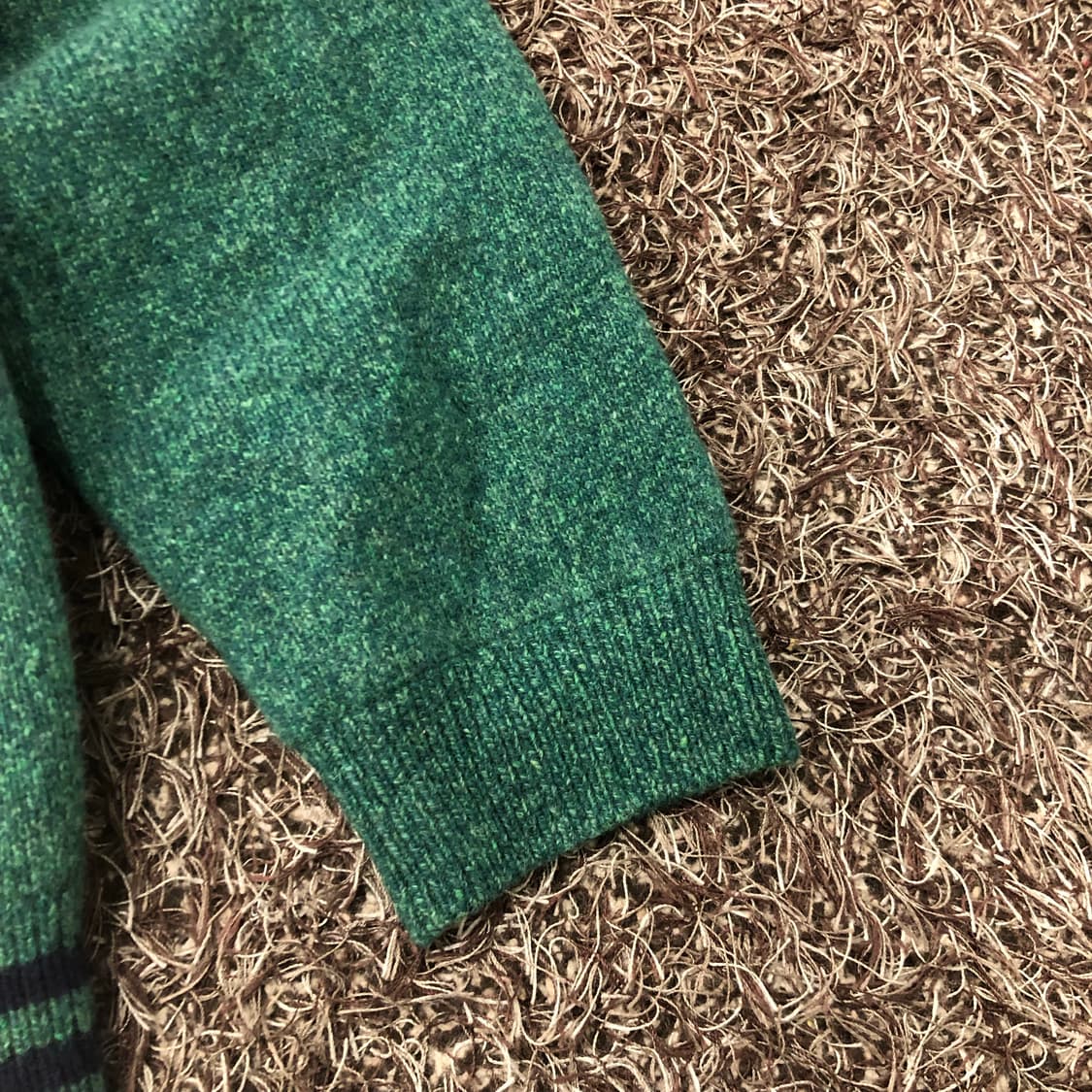 105 루이까스텔 울 방풍 니트 집업 자켓 상품이미지3