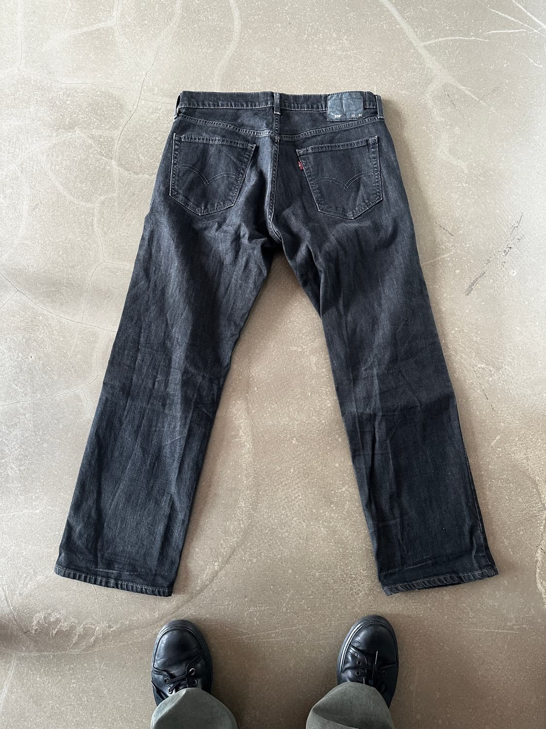 Levis 559 블랙 워시 데님 팬츠 W33 상품이미지1
