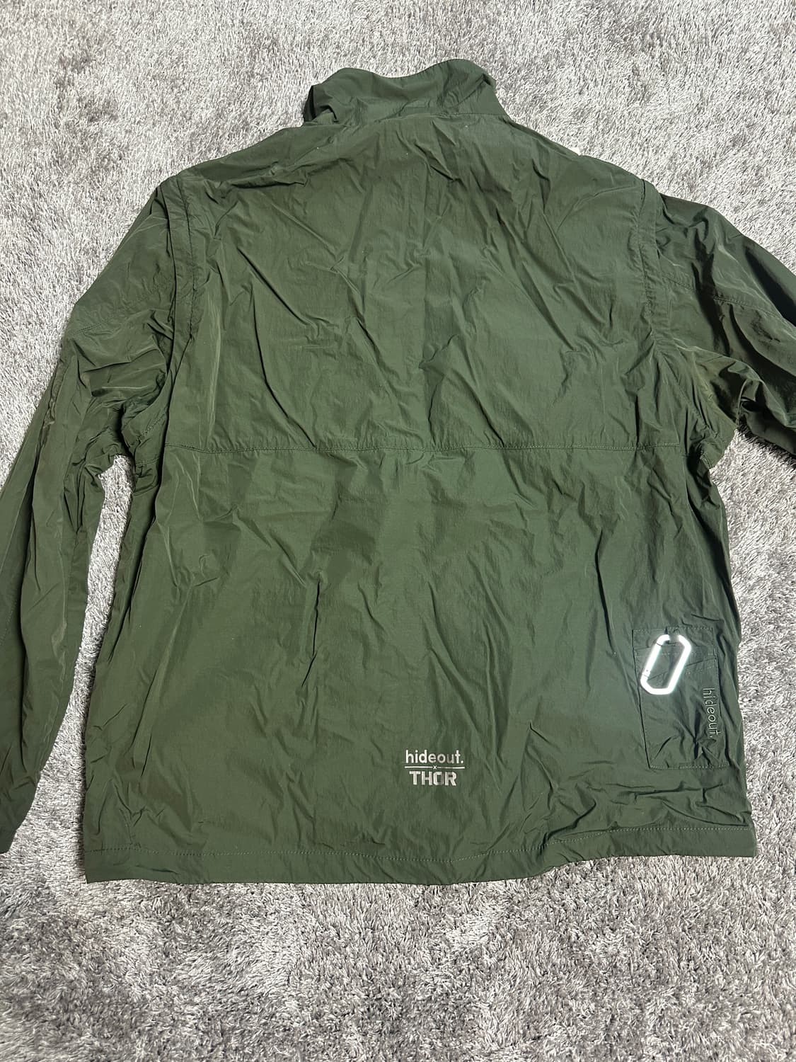 하이드아웃 토르 소매 탈부착 자켓 카키 3 사이즈 상품이미지7
