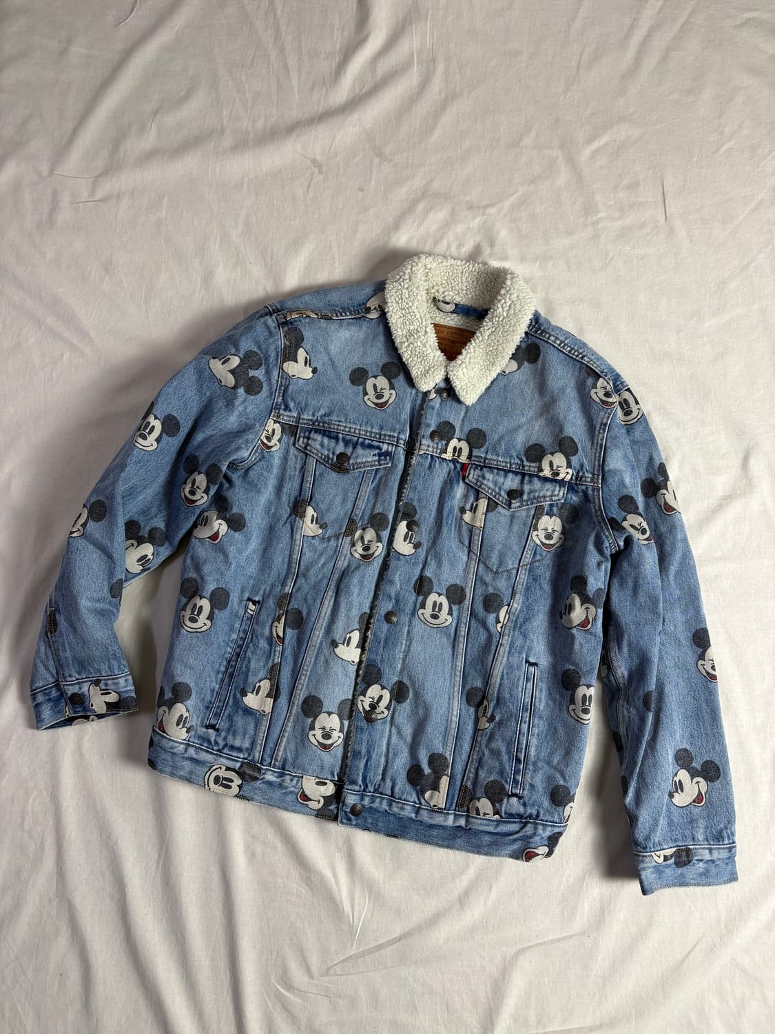 Levis x Disney 리바이스 디즈니 쉐르파 트러커 자켓 XL 상품이미지1