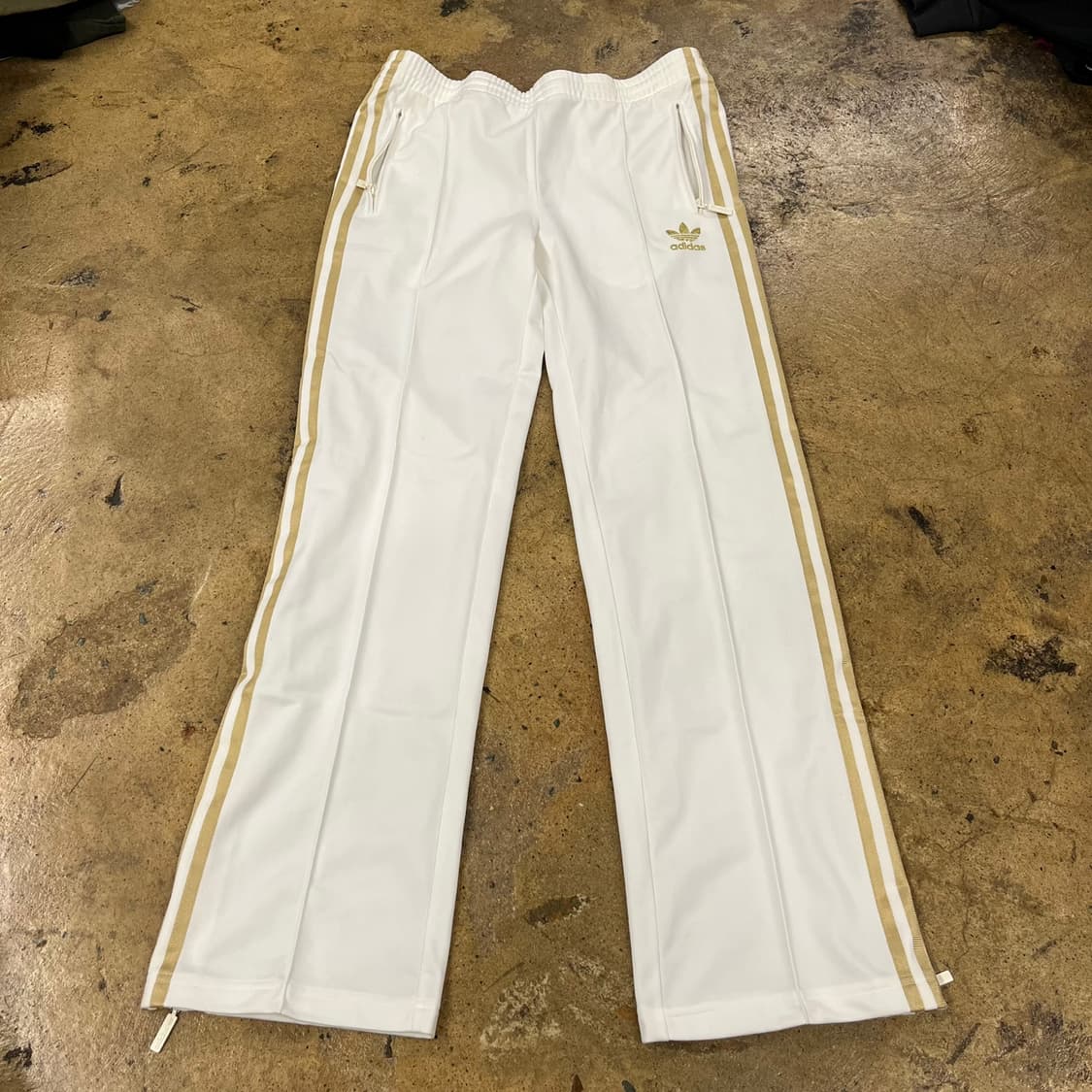 [정품/90] 아디다스 메달리스트 트랙팬츠 화이트골드 b14 상품이미지2