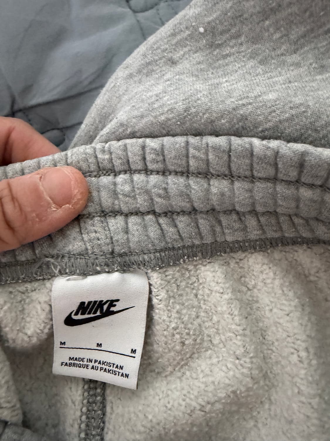 나이키 트레이닝 바지 그레이 M사이즈 새상품급 판매 상품이미지4