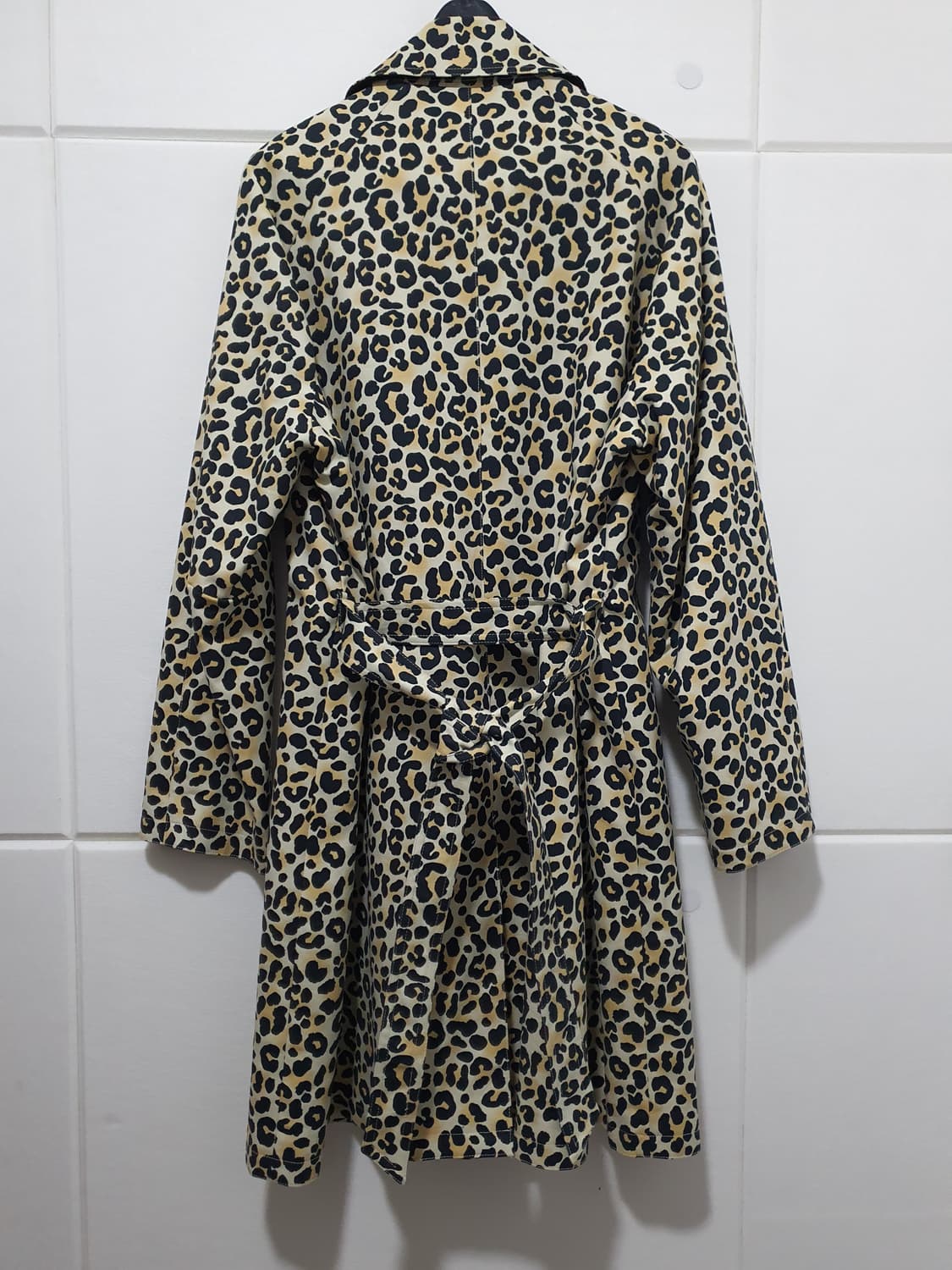 마쥬 MAJE  기욤 레오파드 스트레치 코튼 트렌치 코트 사이즈 36 상품이미지8