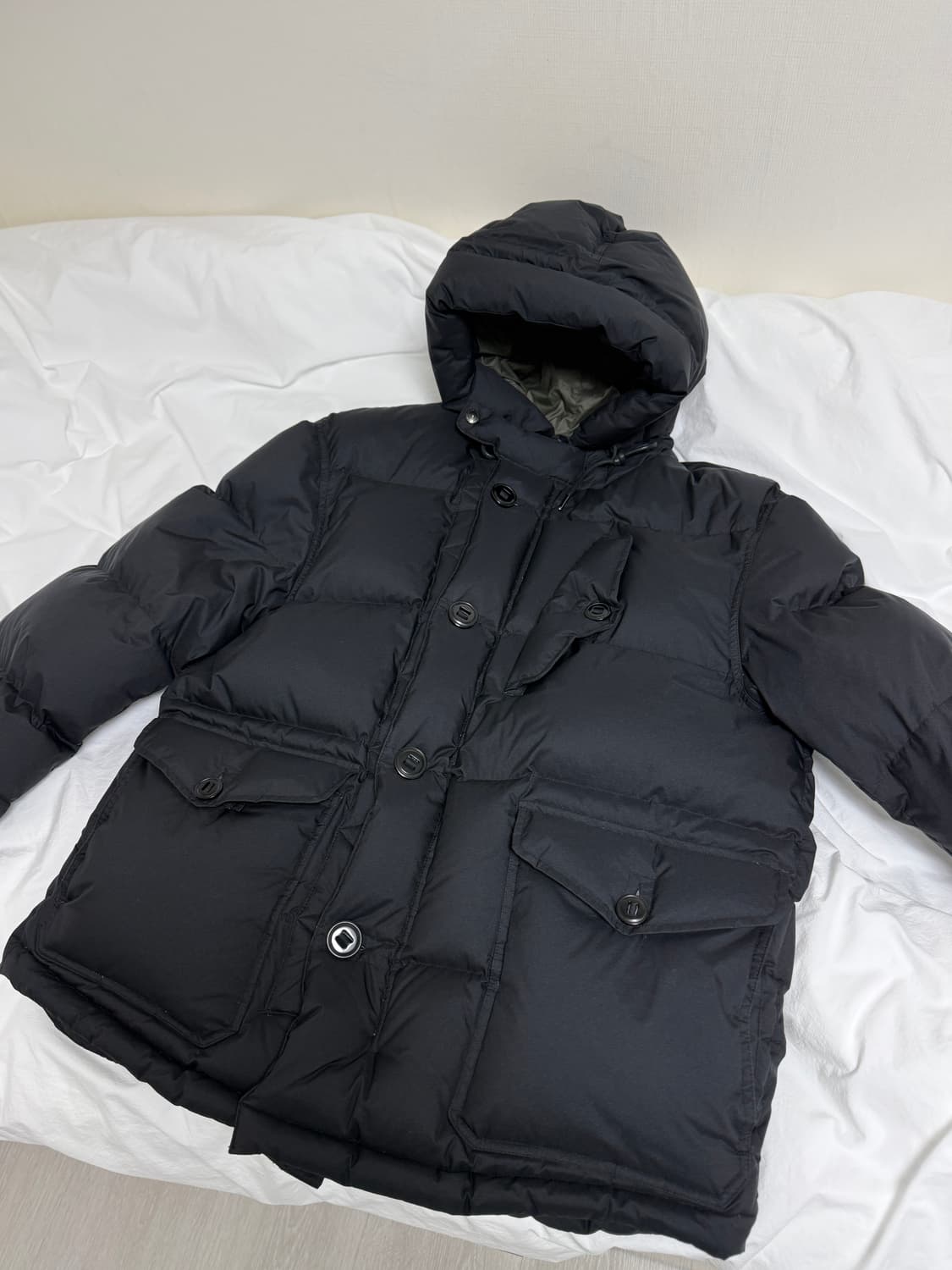 이스트로그 라프 패딩 블랙 M사이즈 상품이미지2