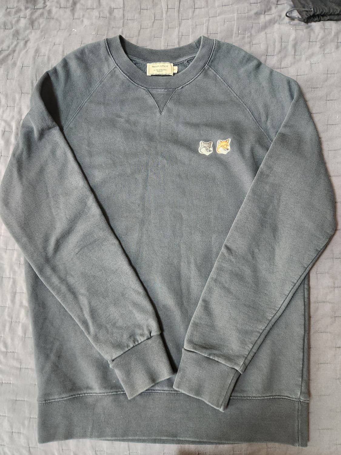 메종키츠네의 더블 폭스 헤드 맨투맨 상품이미지1