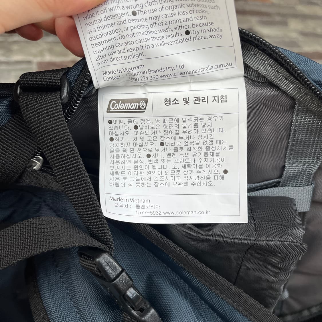 Coleman 콜맨 백팩 가방 상품이미지10