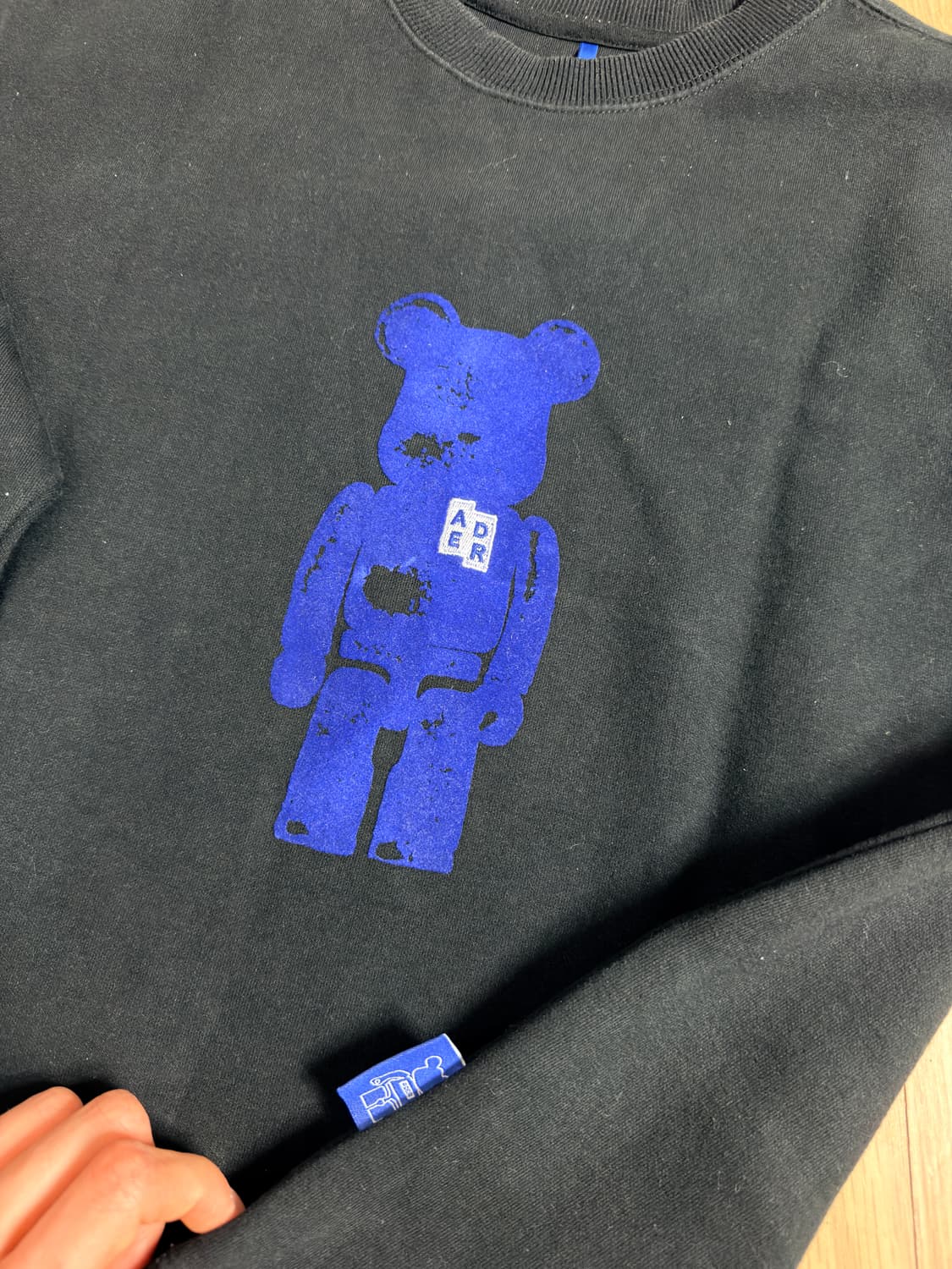 아더에러 베어브릭 맨투맨 (A1) m 상품이미지4