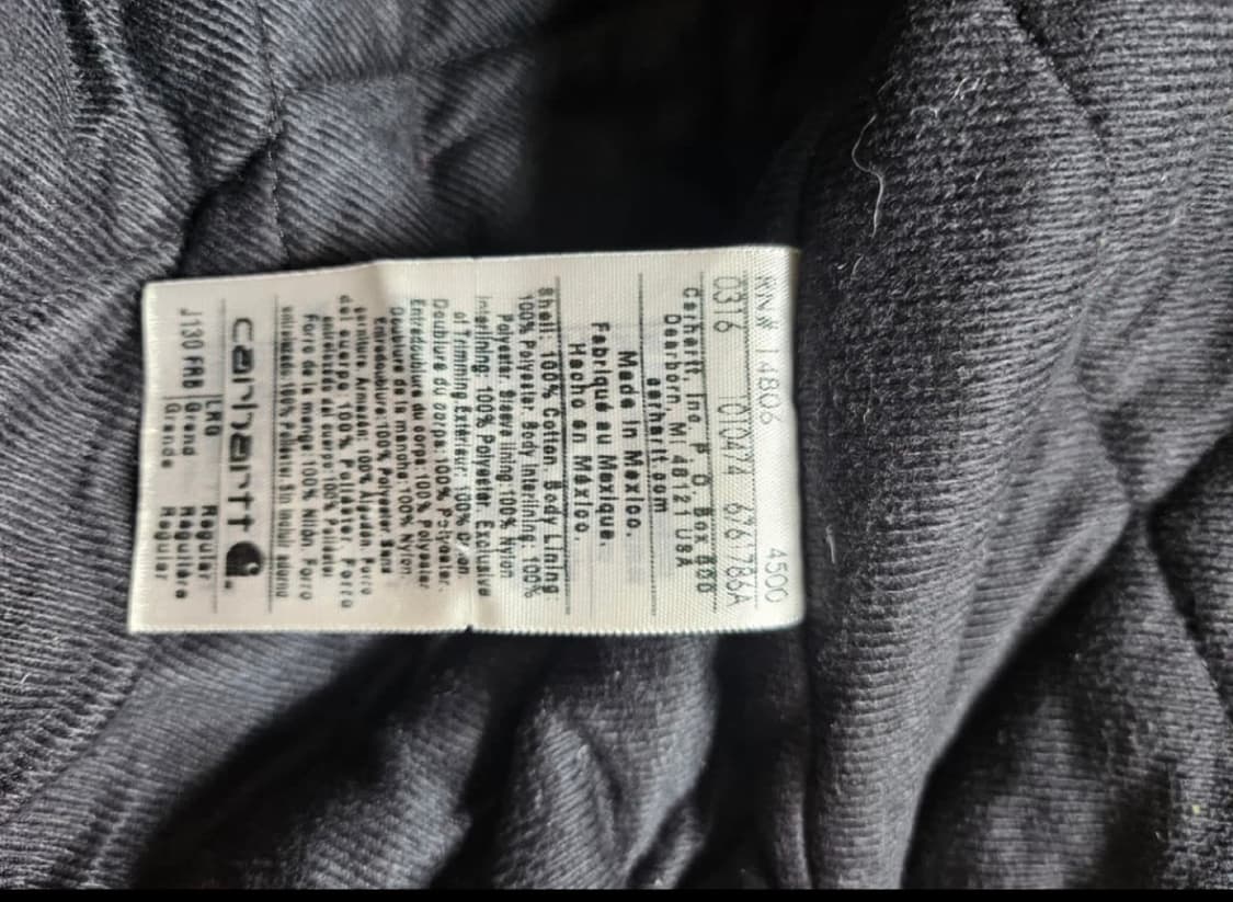 칼하트 J130 브라운 액티브 자켓 L 상품이미지6