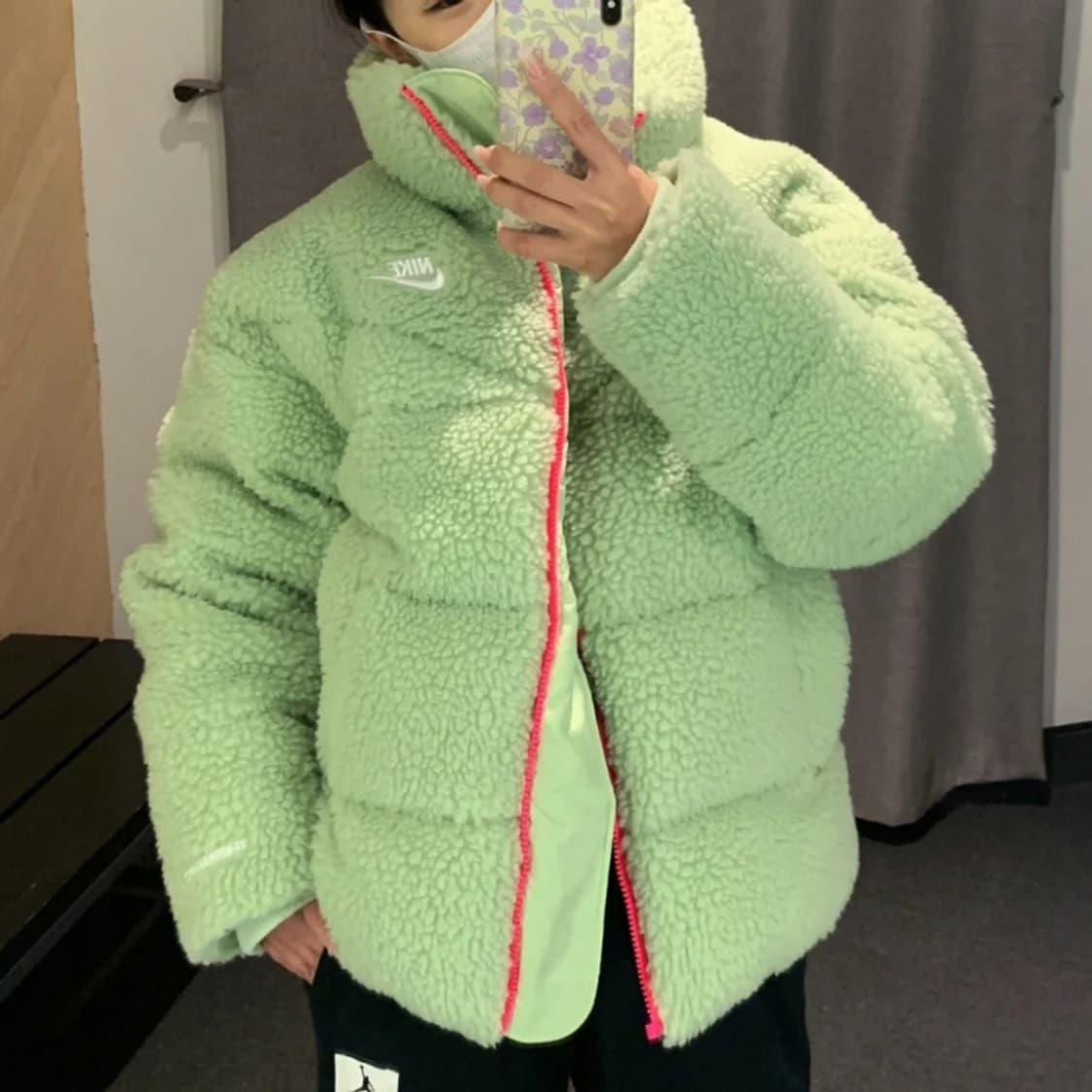 [S]나이키 뽀글이 써마핏 여성 다운패딩 자켓 상품이미지1