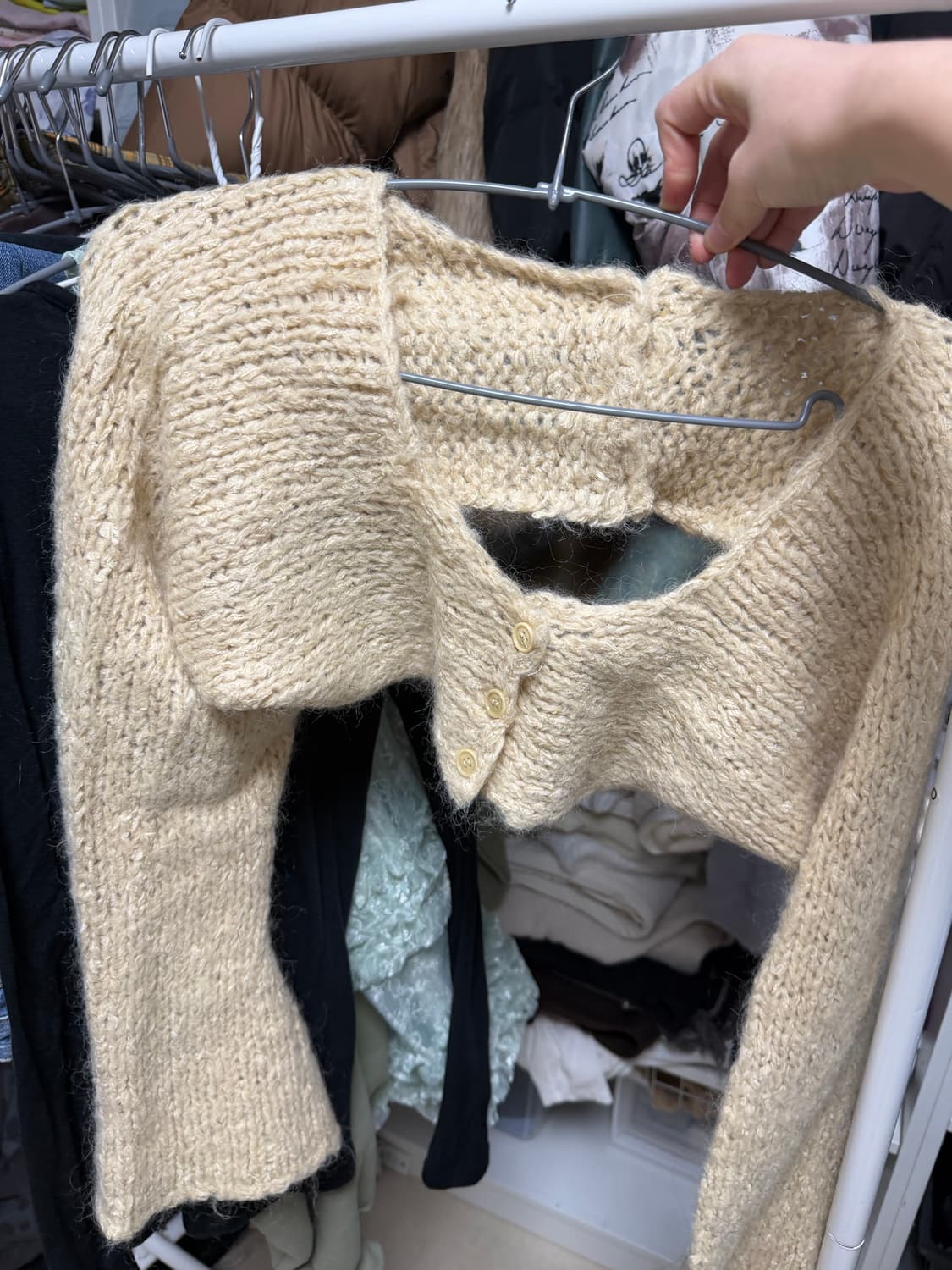 더 오픈 프로덕트 레이어드 니트 상품이미지1