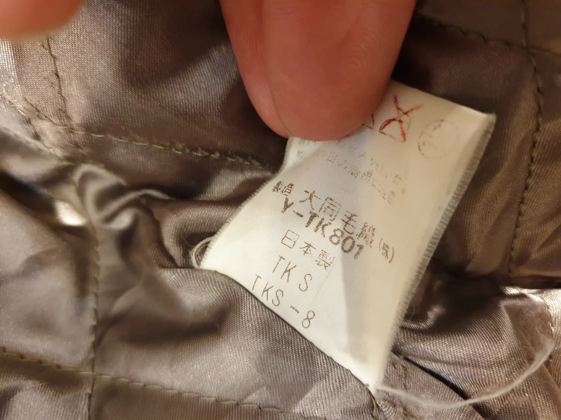 90s jpn 버팔로 체크 울 자켓 상품이미지9