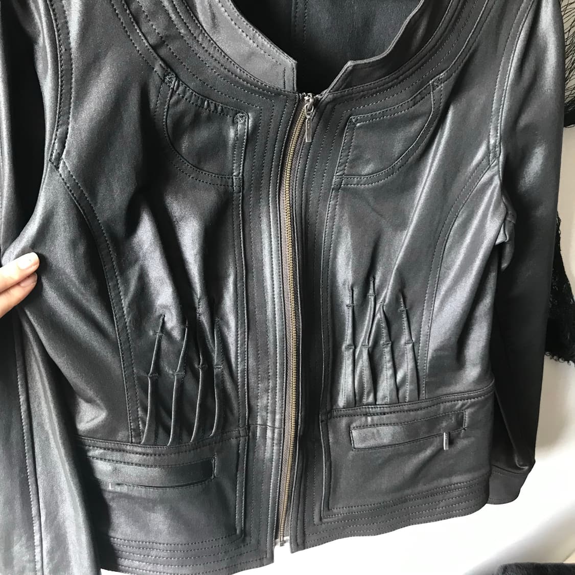 Y2k mood nylon jacket   상품이미지2