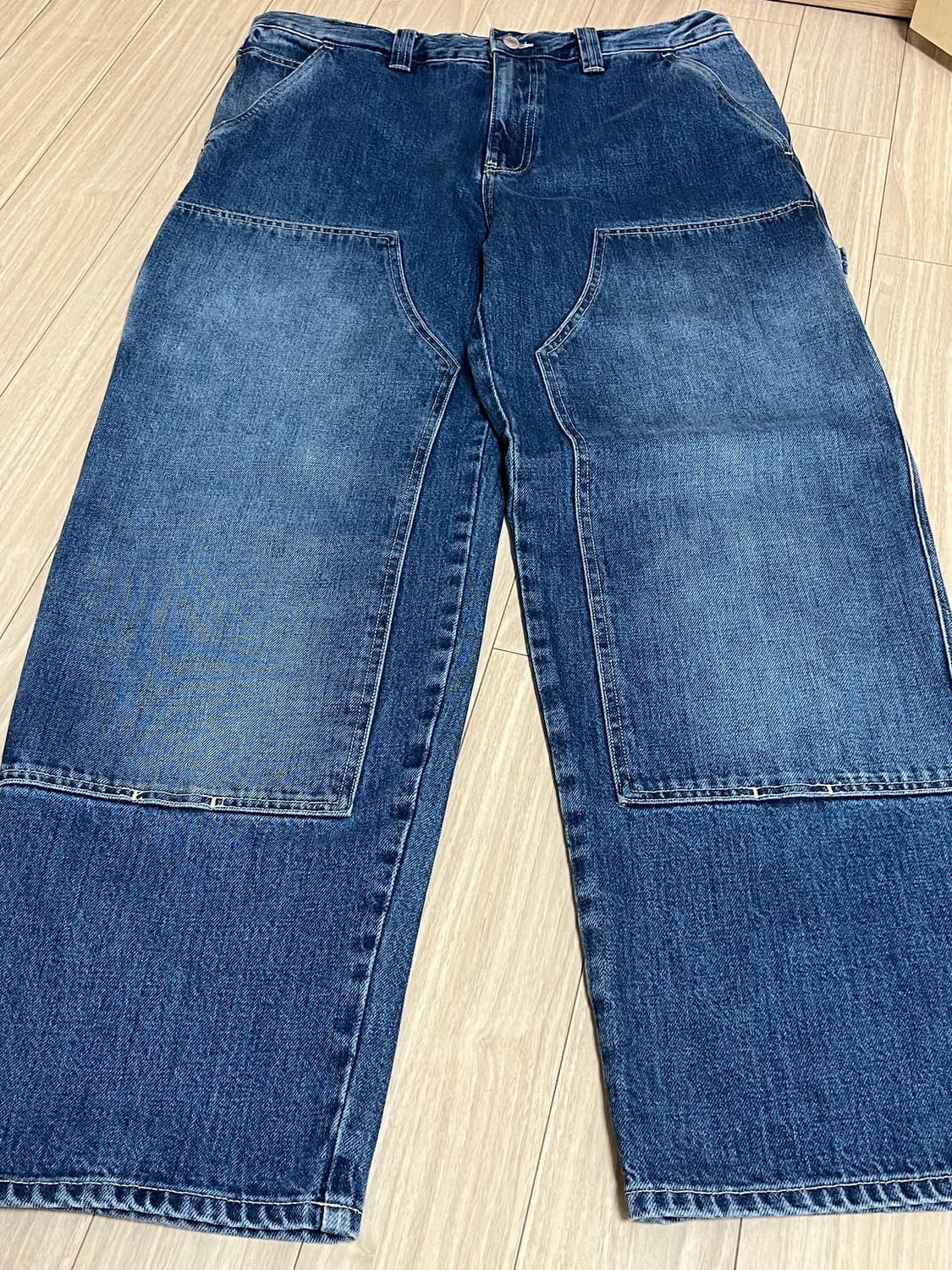 스투시 더블니 데님 (BLUE) 32size 상품이미지3