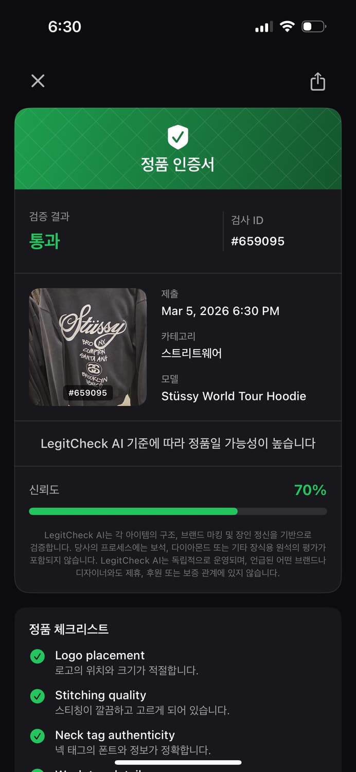 스투시 월드 후드집업 블랙(정품검수완) 상품이미지3