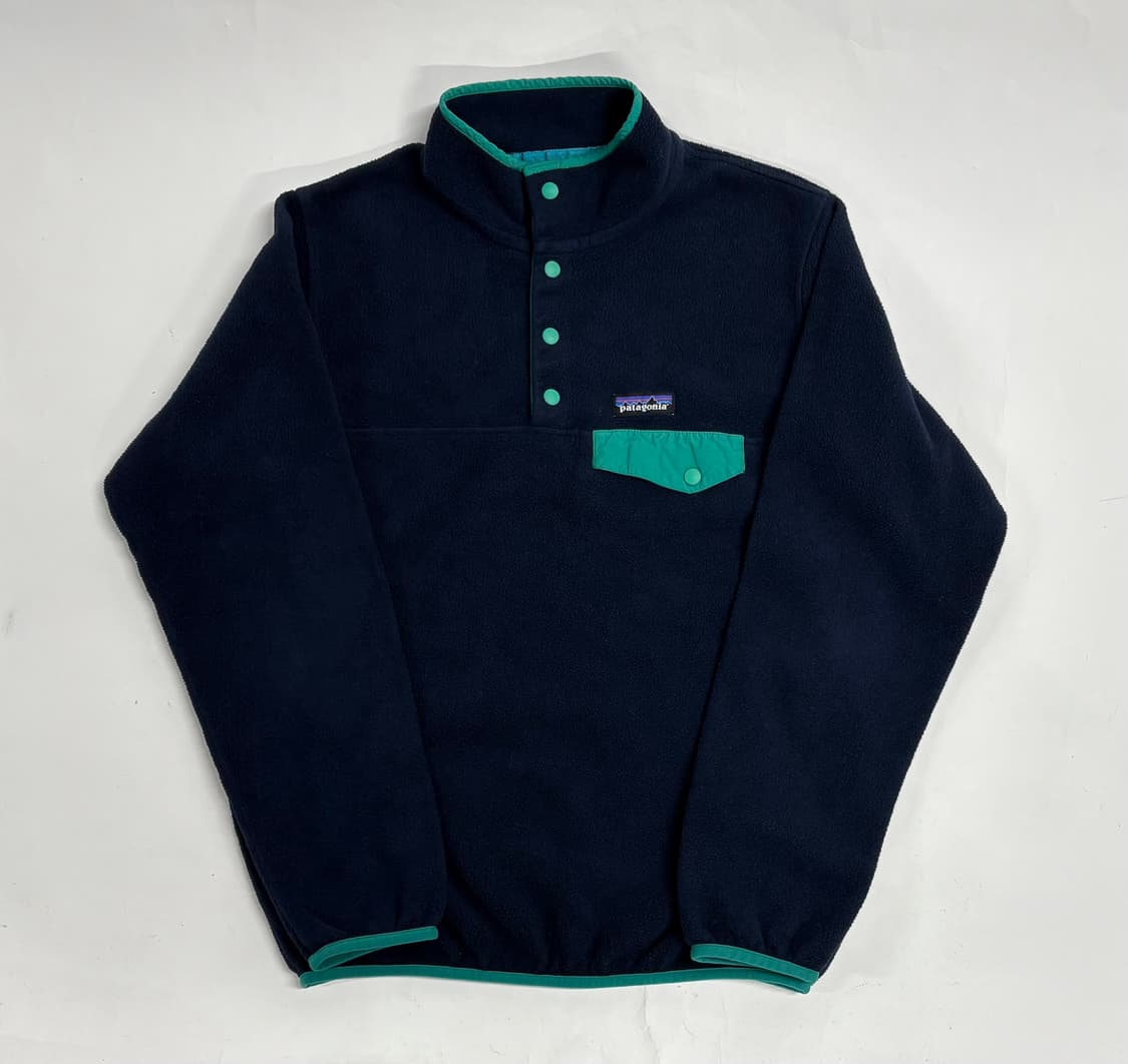 빈티지 파타고니아 신칠라 스냅티 네이비 우먼즈M 상품이미지1