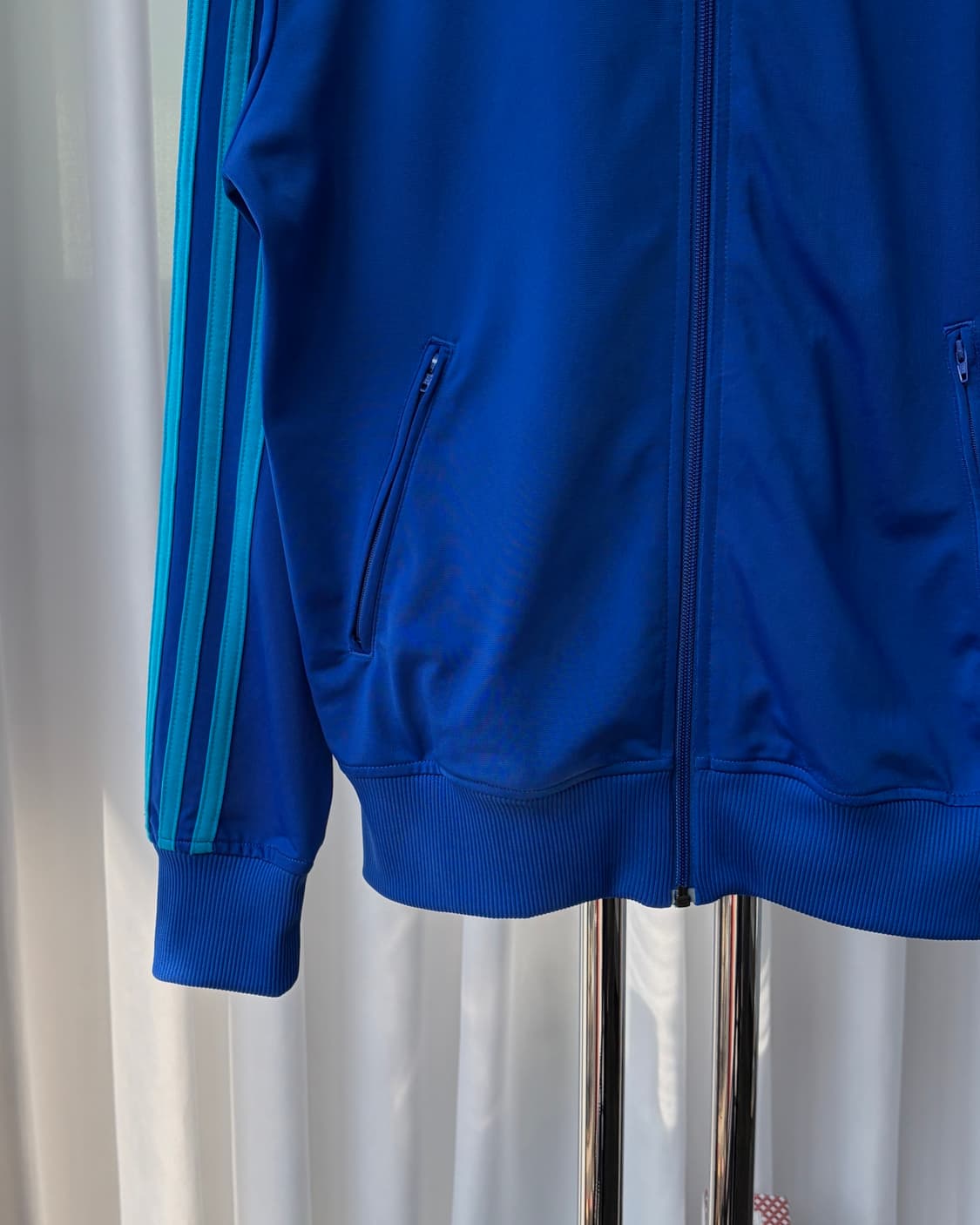 [M-L]아디다스 구형 파이어버드 블루 트랙탑 져지 상품이미지5