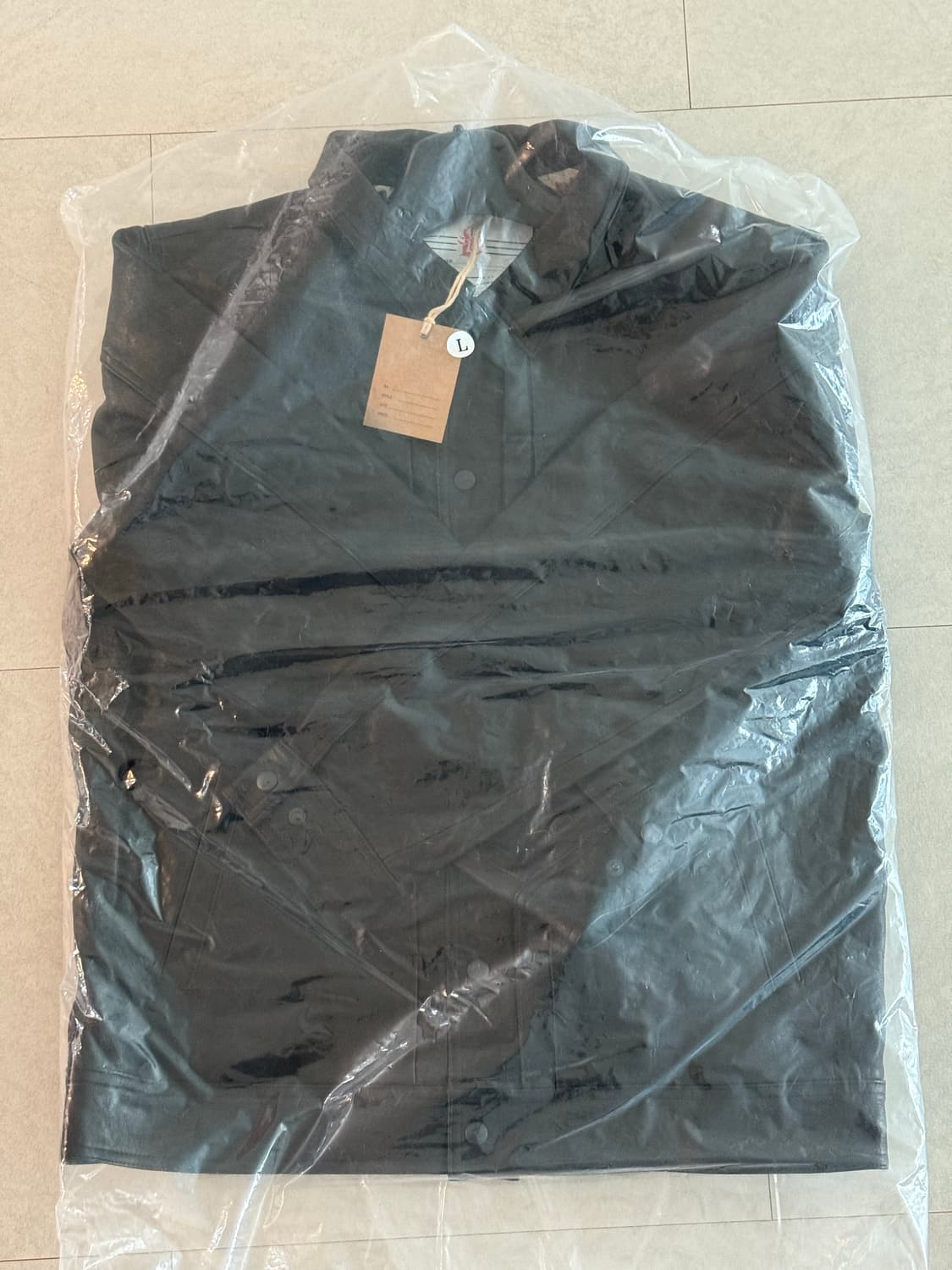 (L) 블랙아웃 세컨 레더자켓 가죽자켓 상품이미지1