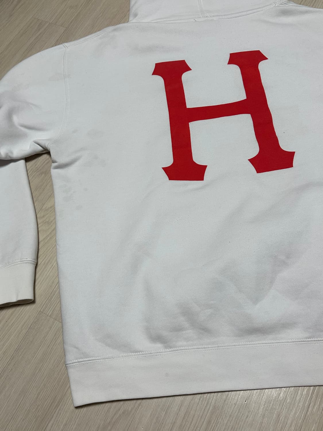 허프 HUF X 트레셔 빅로고 후드티 화이트 상품이미지6