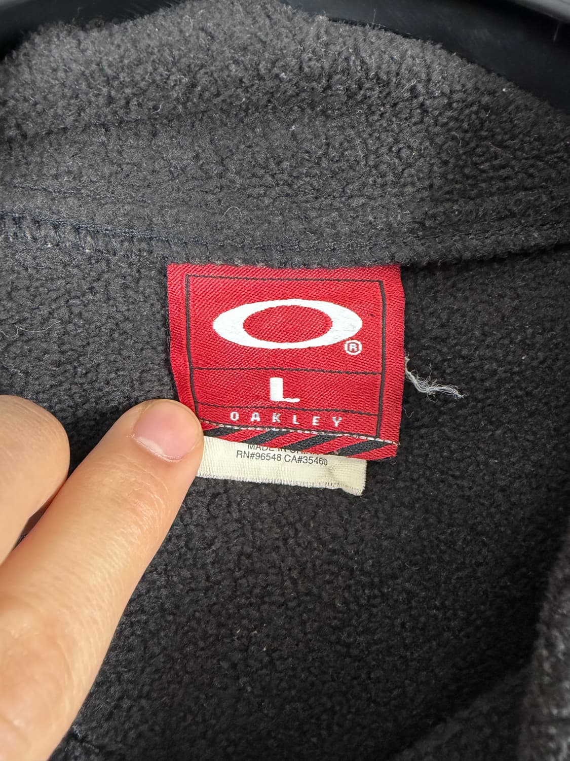 a208) 오클리 플리스 후드티 상품이미지4