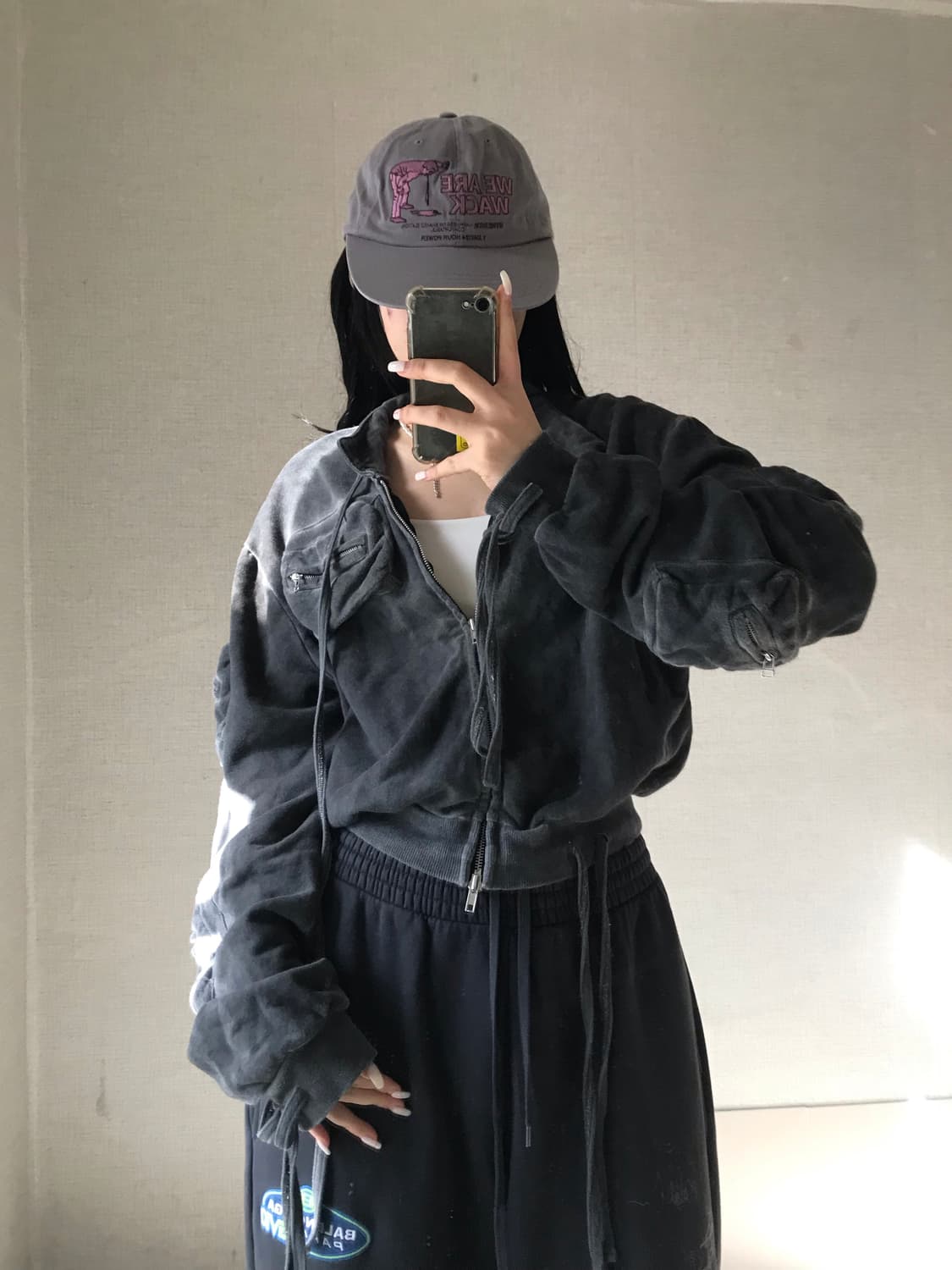 빈티지 드레이프 멀티포켓 집업 상품이미지5