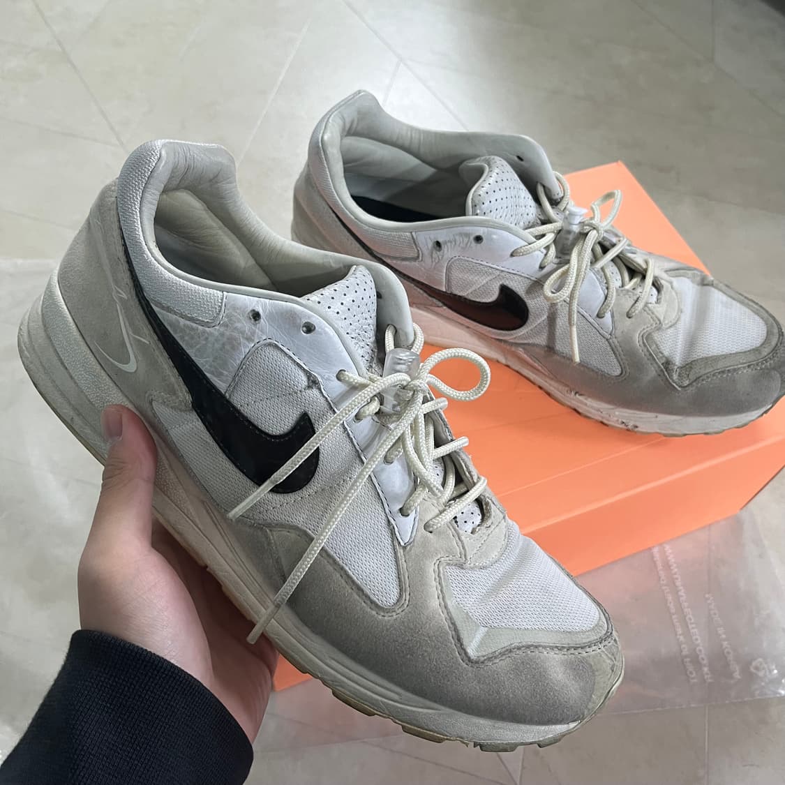 [290] 나이키 피어오브갓 에어 스카이론2 화이트 상품이미지1