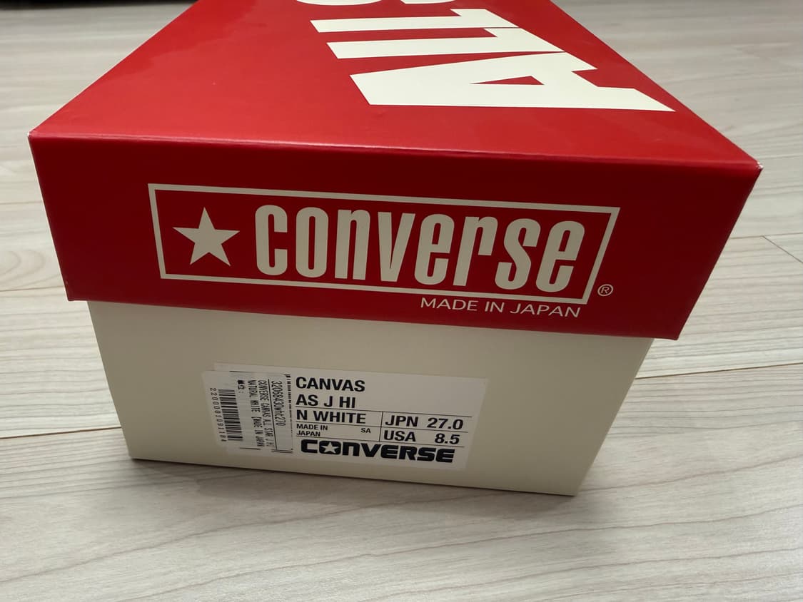 컨버스 올스타 제이 하이 내추럴 화이트 270사이즈 상품이미지7