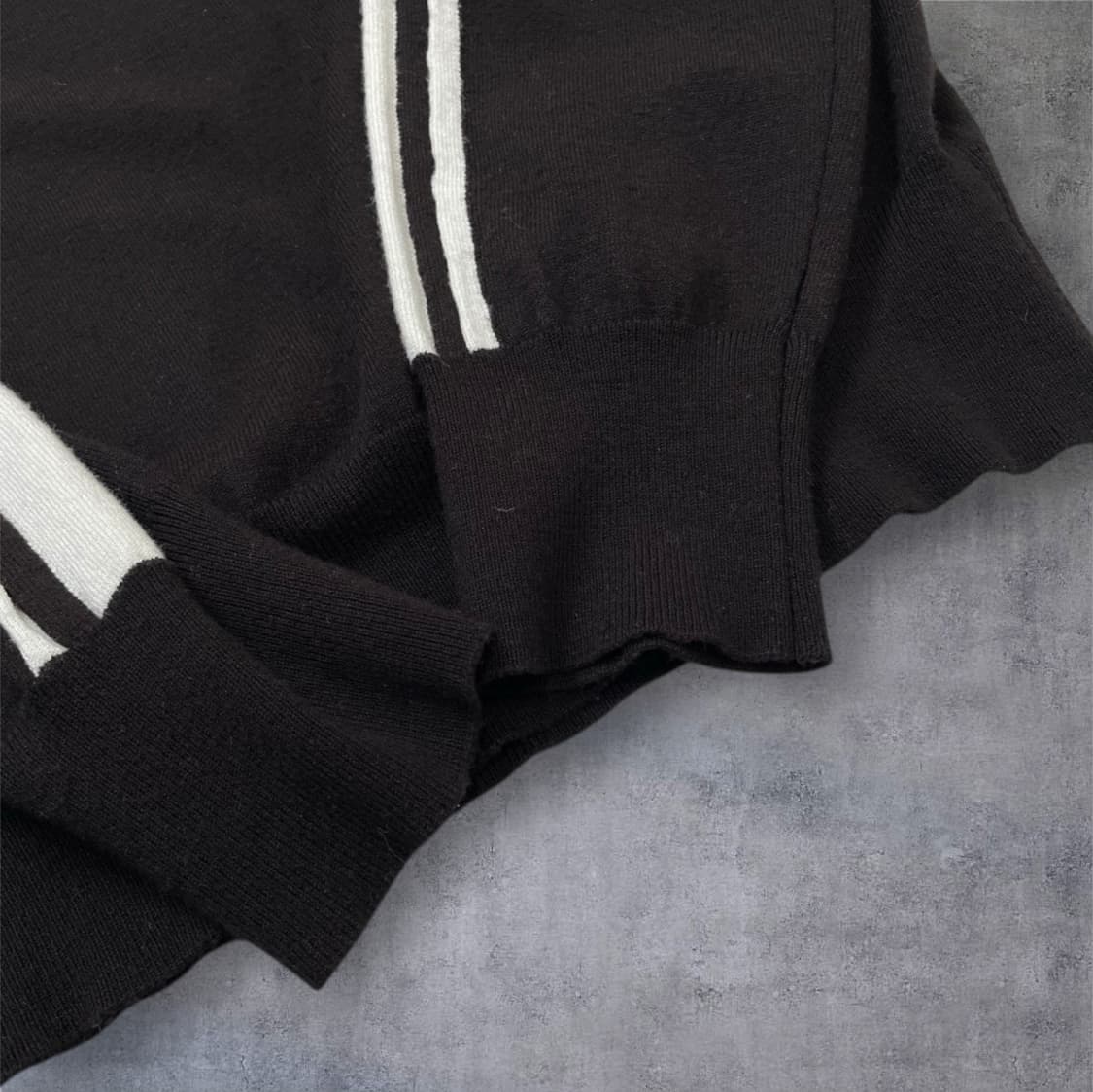 마르디 메크르디 Mardi mercredi 블랙 악티프 플라워 니트 F 상품이미지7