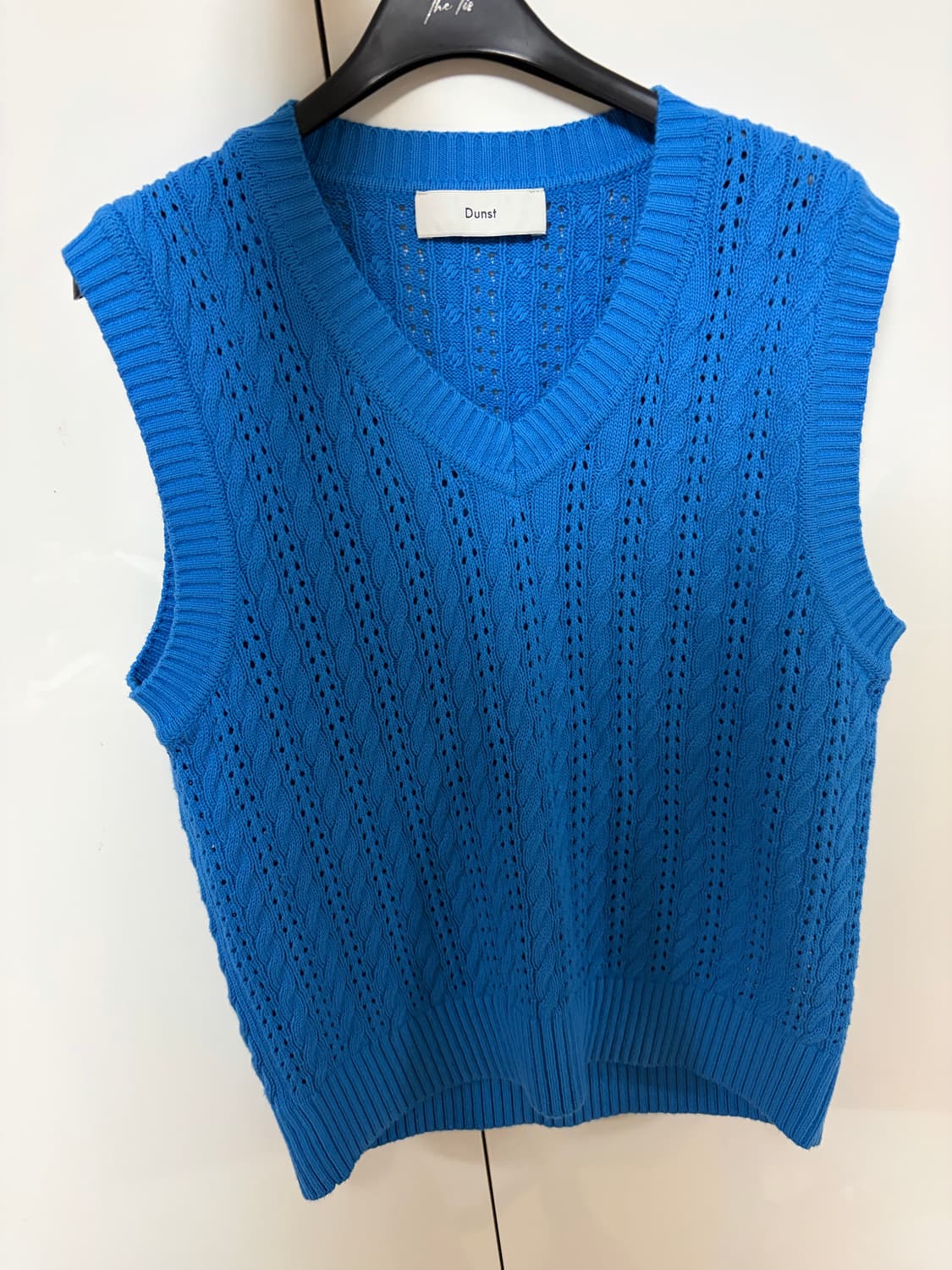 던스트 크로쉐 니트 베스트 S 상품이미지1