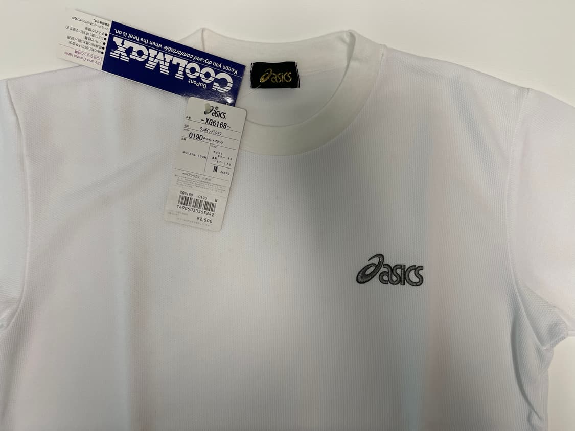 아식스 00s 올드 1번 원포인트 로고 빈티지 반팔 티셔츠 Asics O 상품이미지2