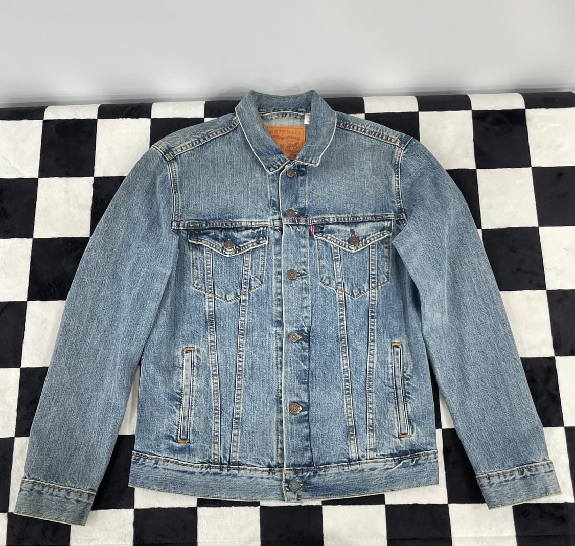 Levi's 리바이스 포켓 연청 데님 자켓 M 상품이미지1