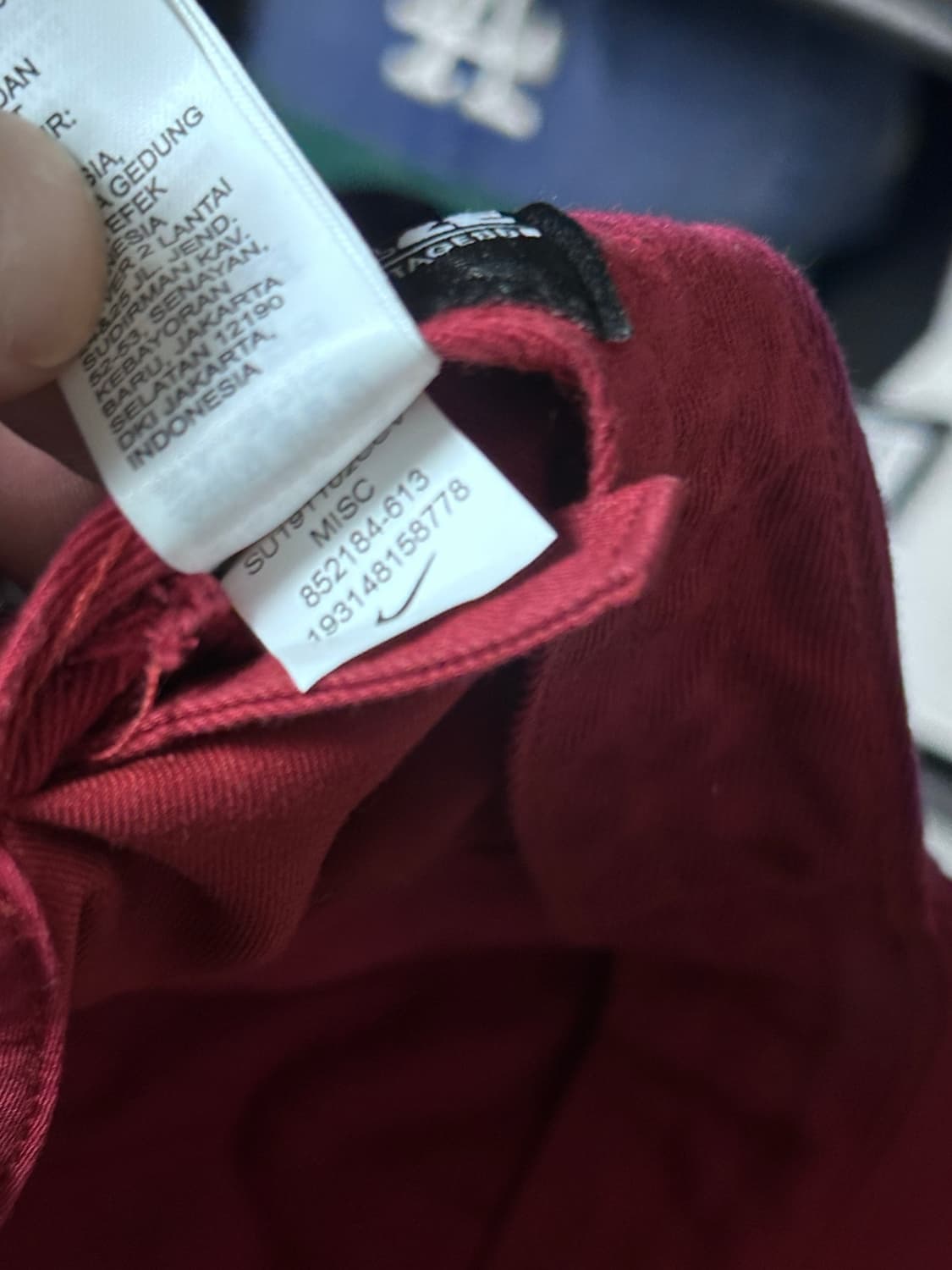 Nike 헤리티지 86 레트로 테니스 Box Logo 볼캡  상품이미지6