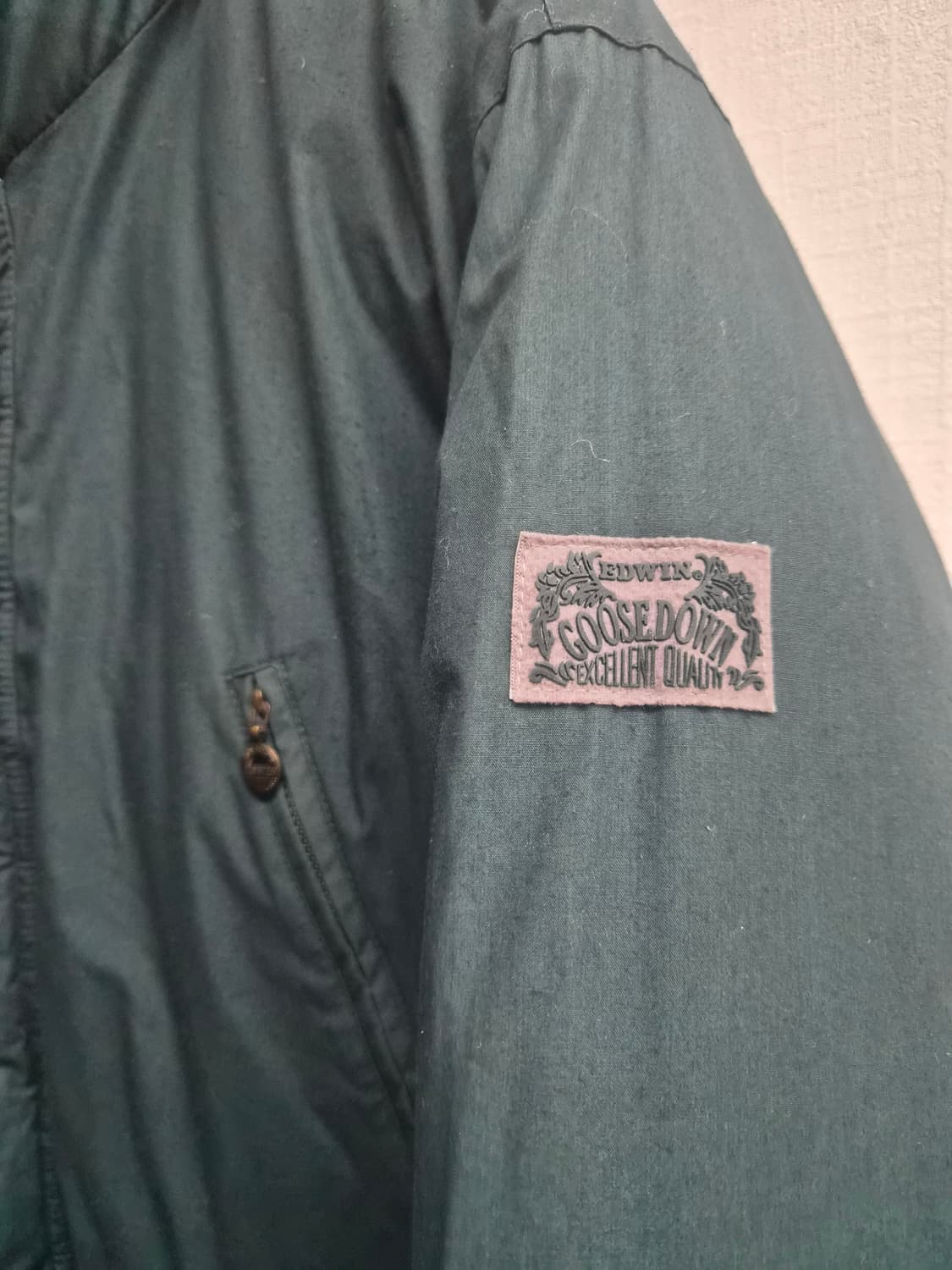 M) EDWIN 에드윈 90's 리버시블 패딩 팝니다 상품이미지7