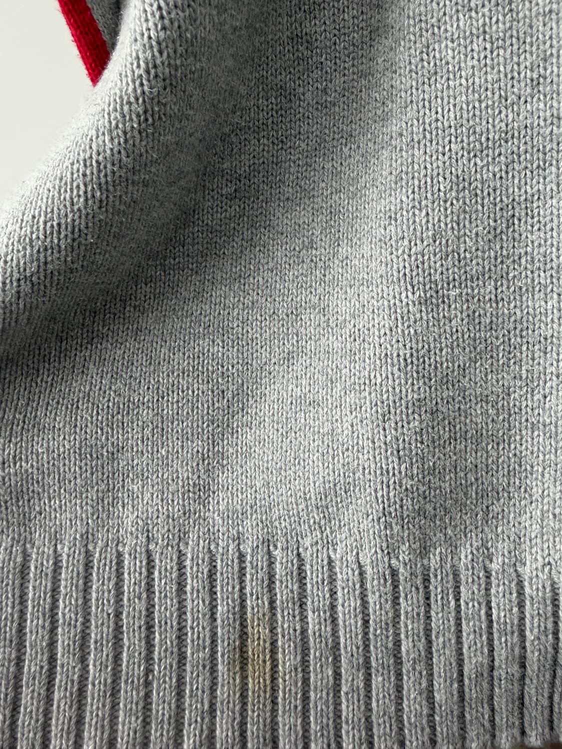 Armani exchange 아르마니 사이드 로고 그레이 니트 상품이미지7