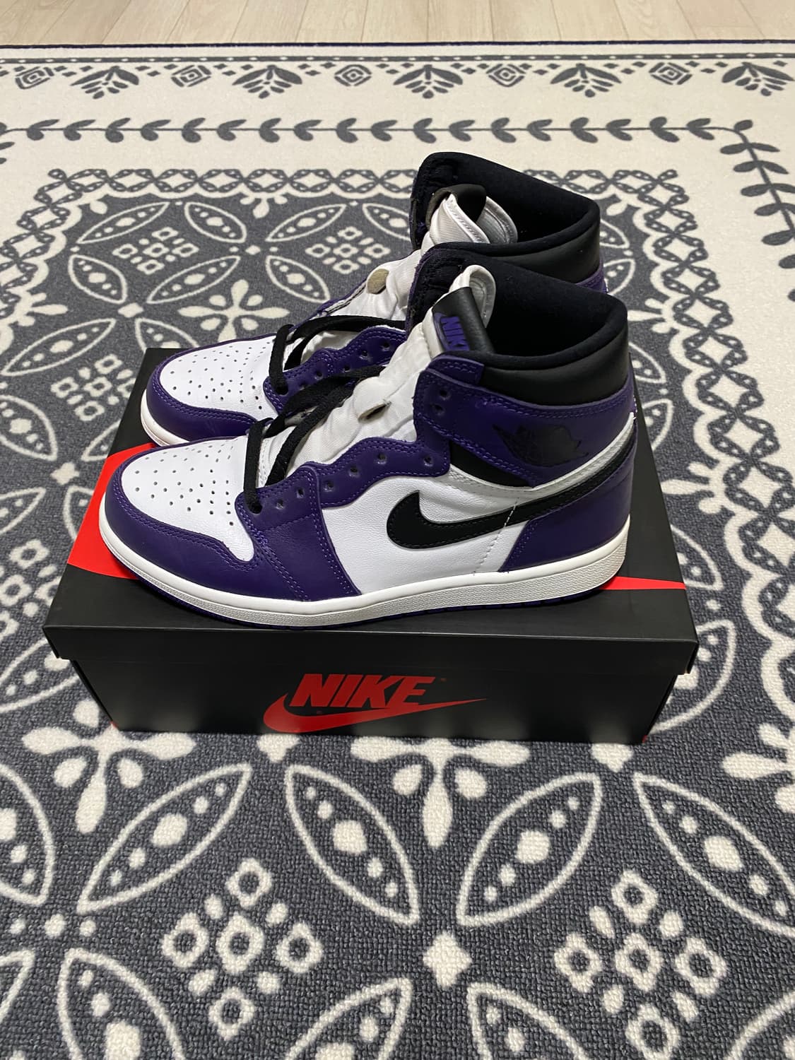 (255)조던1하이 코트퍼플 상품이미지2