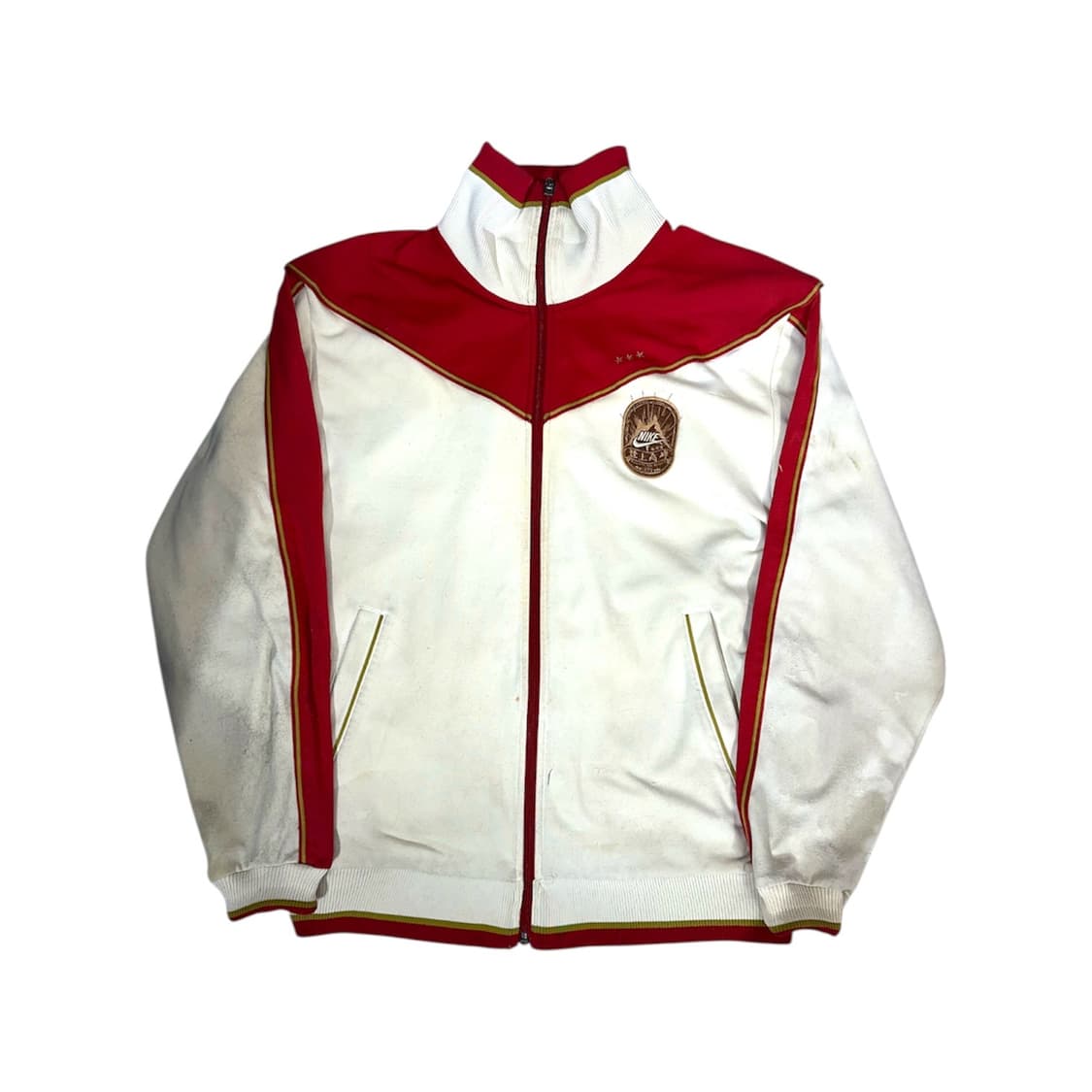 00 나이키 화이트 레드 트랙탑 져지 XL 상품이미지5