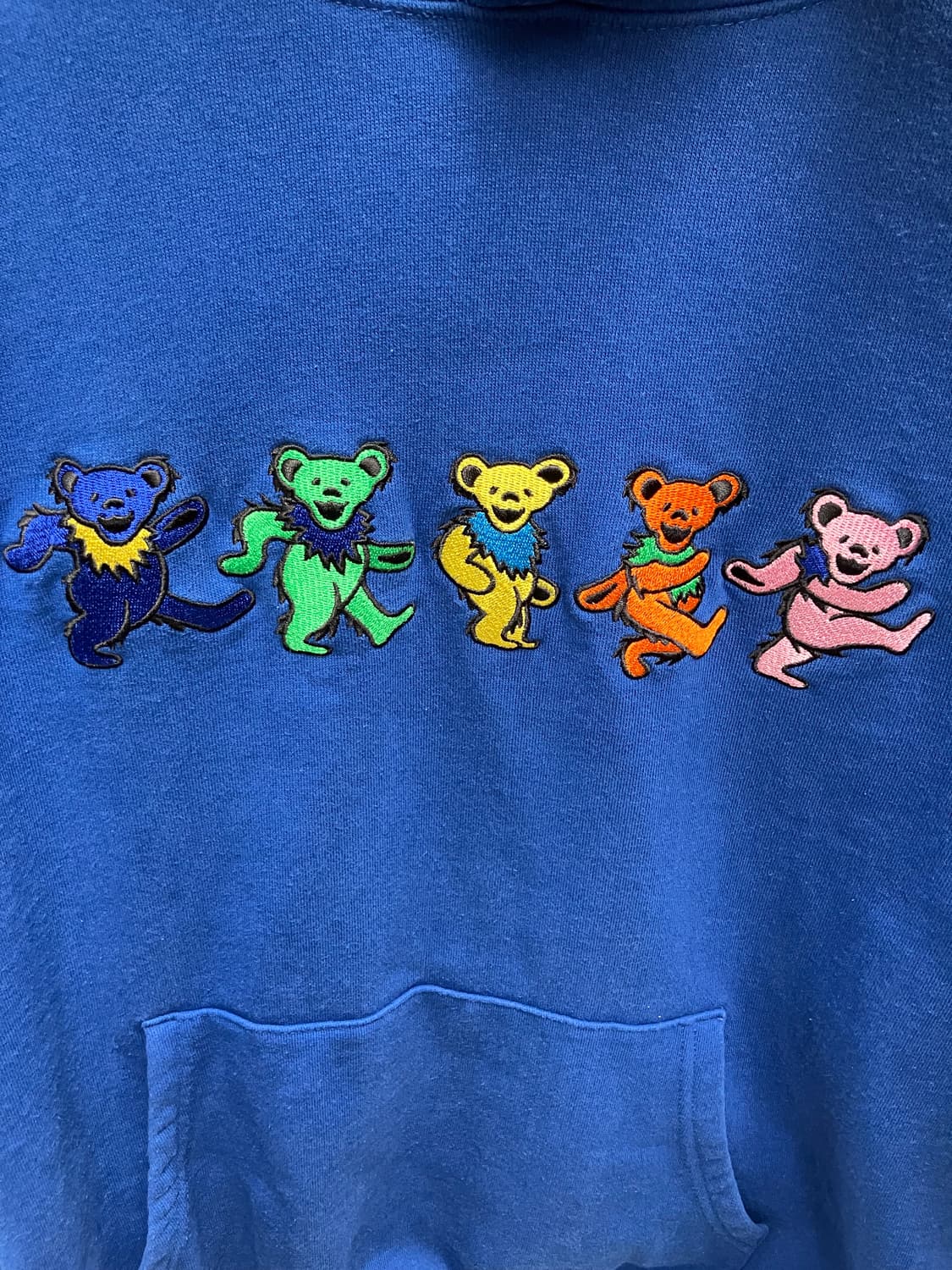 디스이즈네버댓 x 그레이트풀데드 후드 블루 L 상품이미지2