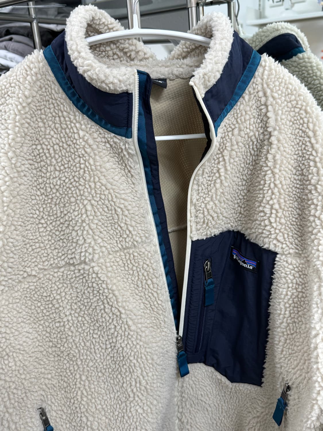 쿨거시 미포 17만) 파타고니아 클래식 레트로-X 자켓 내추럴 L사이즈 상품이미지8