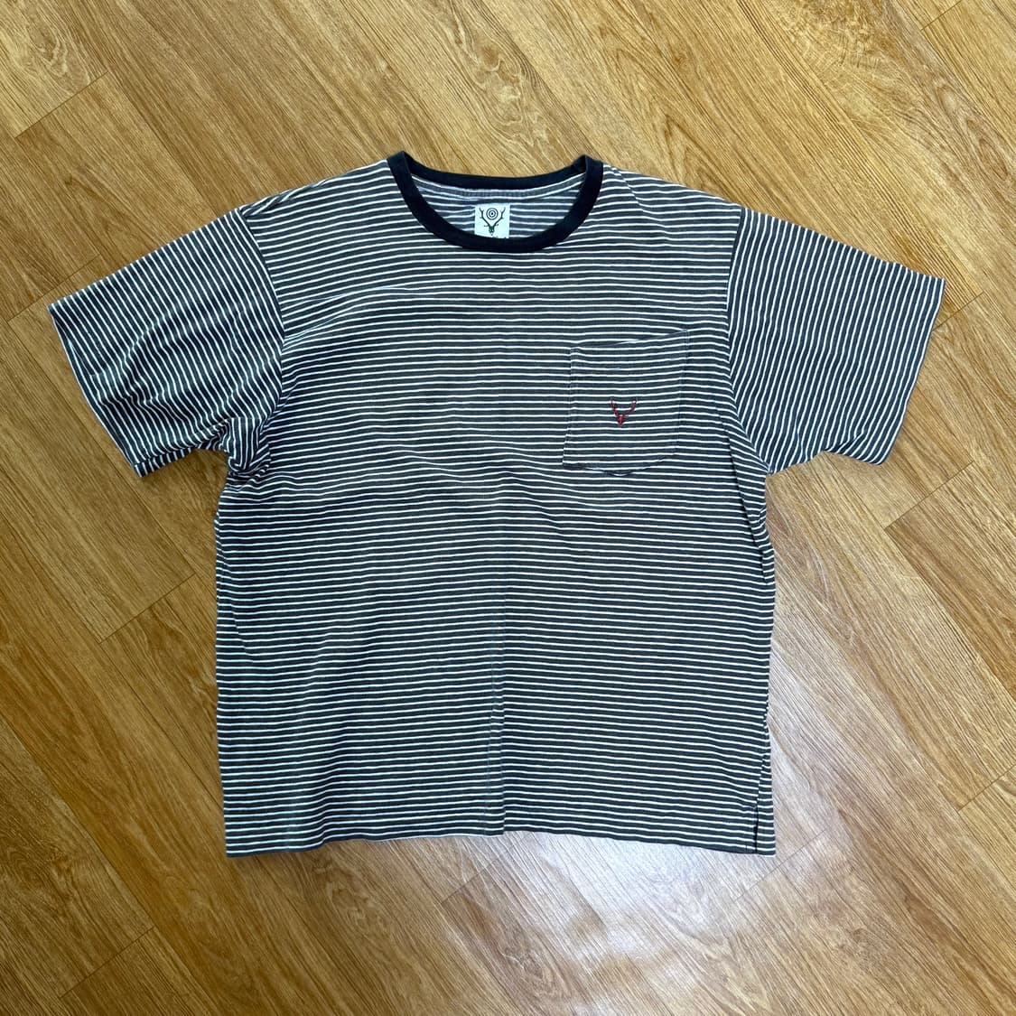 남이서팔 스트라이프 반팔 티셔츠 상품이미지1