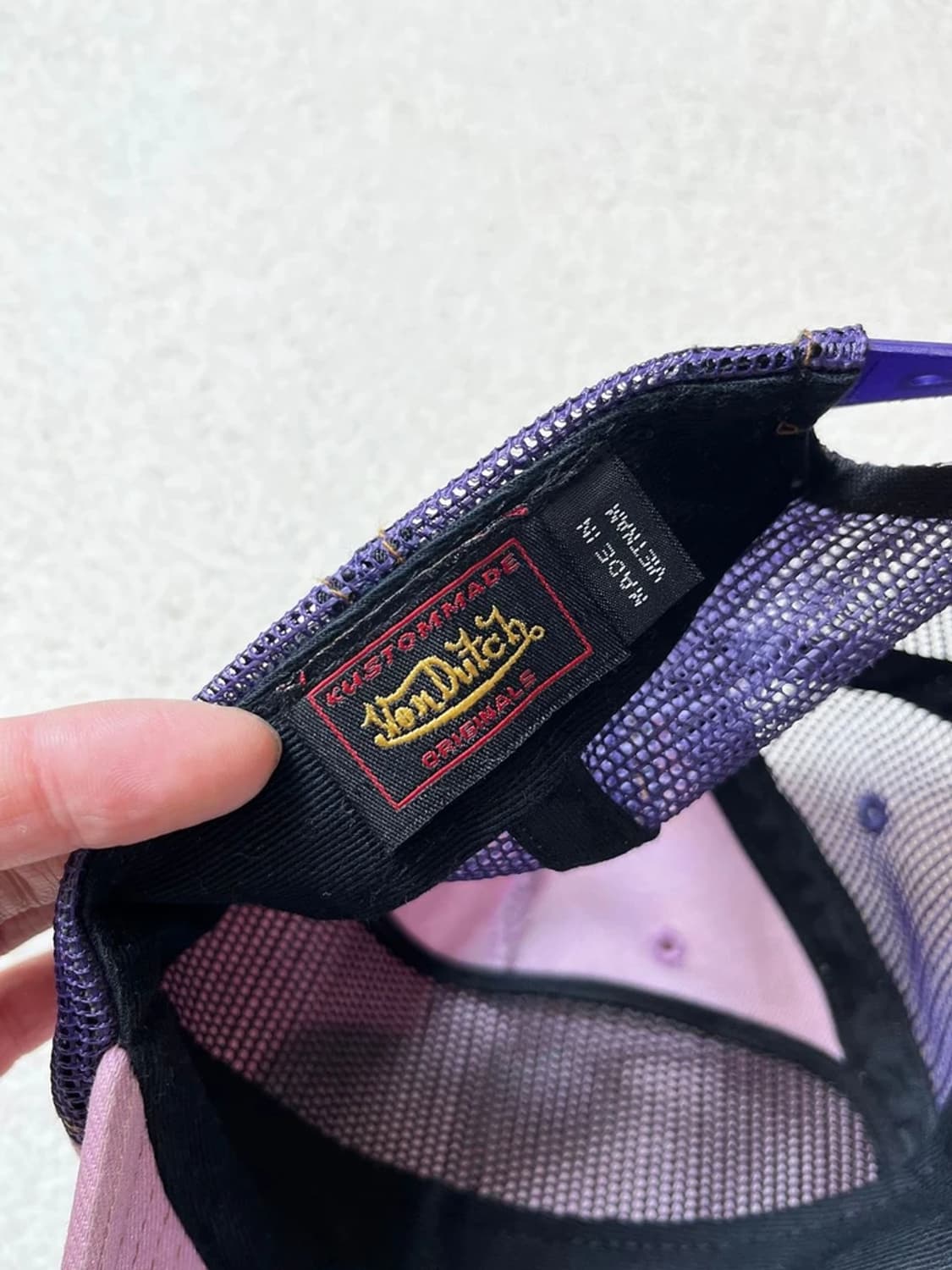 본더치 00's Y2K 펄 볼캡 A1688 상품이미지8