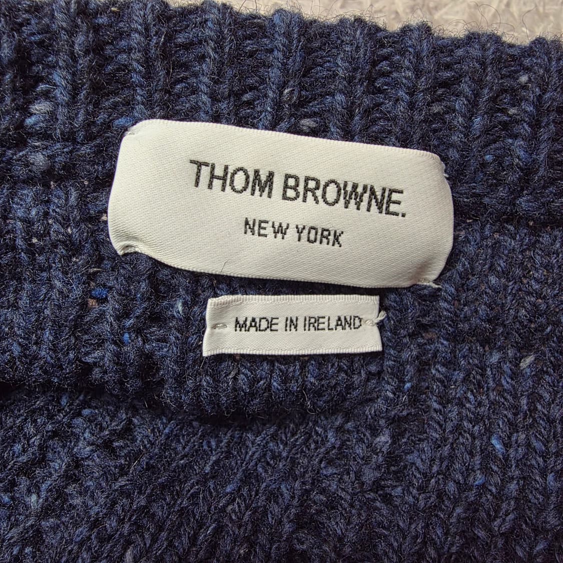 {클로젯}[4][신형 오케이몰 파워 정품]톰브라운 아란케이블 니트 상품이미지4