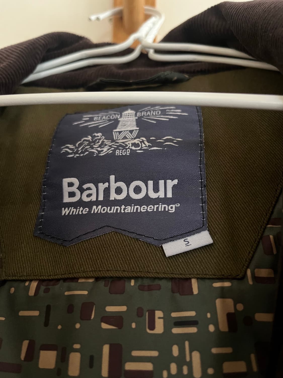 바버x화이트마운티니어링 더플자켓 상품이미지2