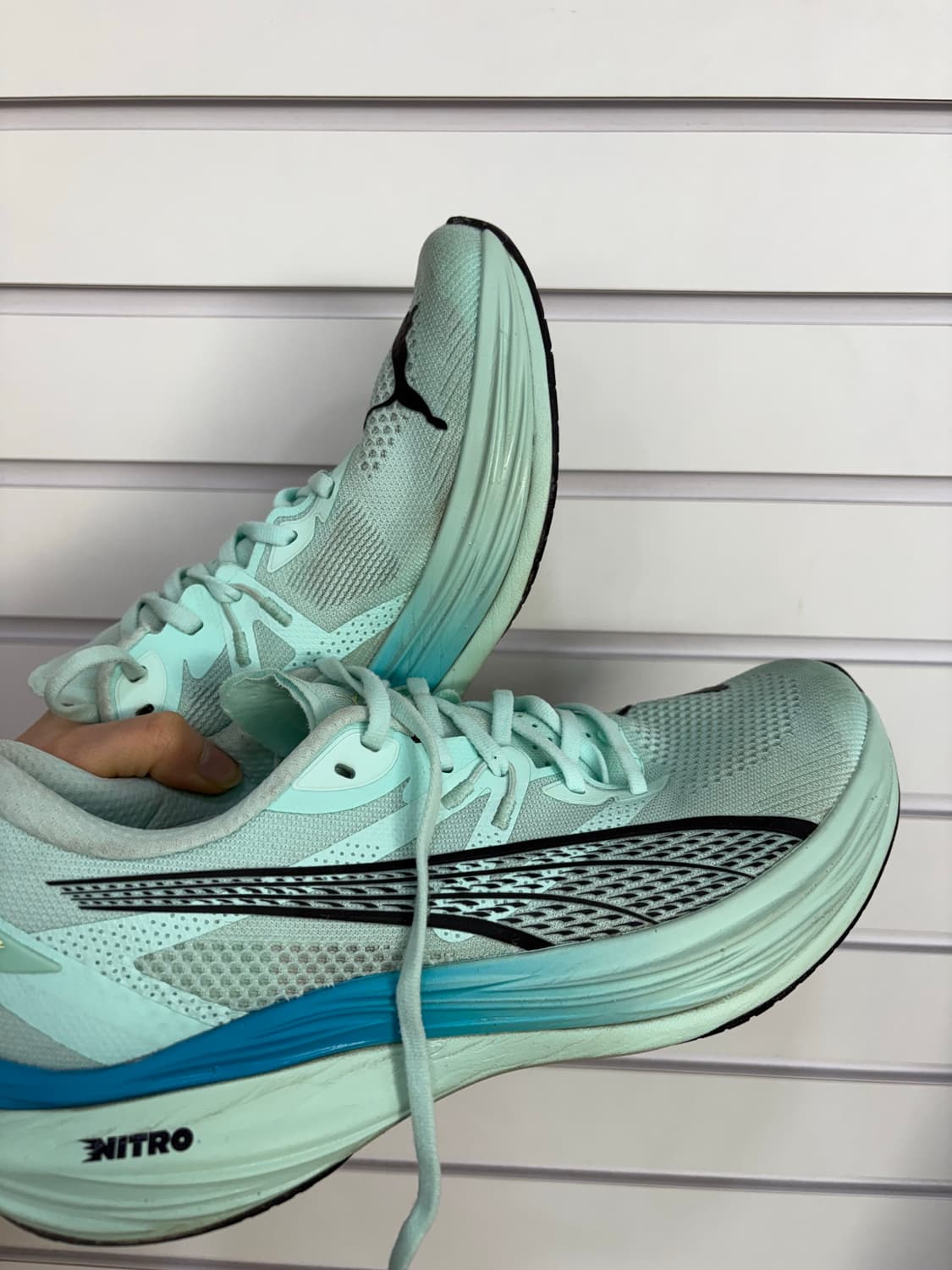 푸마 디비에이트 나이트로 3 런닝화의 민트 290 상품이미지7