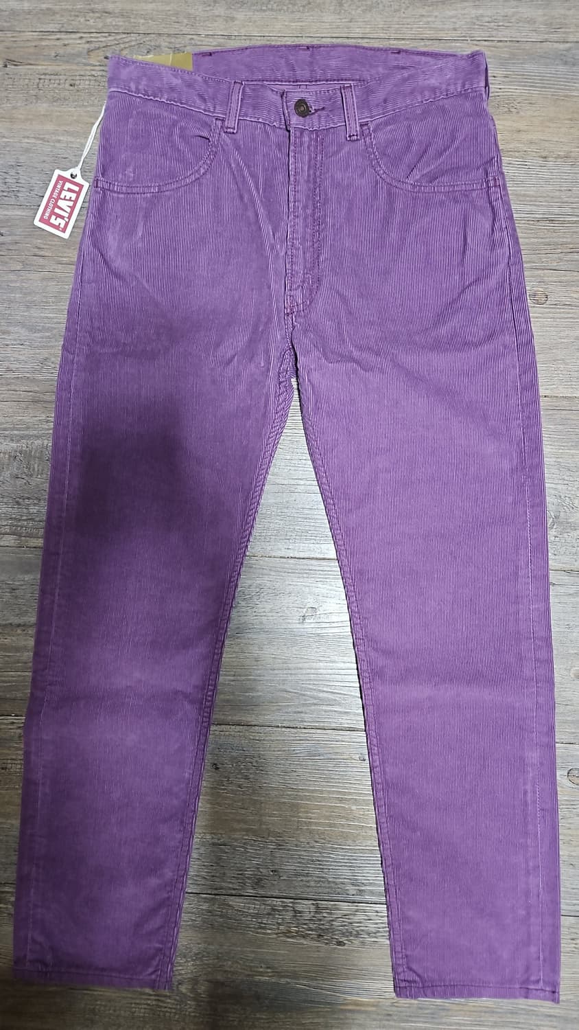 리바이스 LVC 1970's 519 코듀로이 그레이프 잼 31 상품이미지1