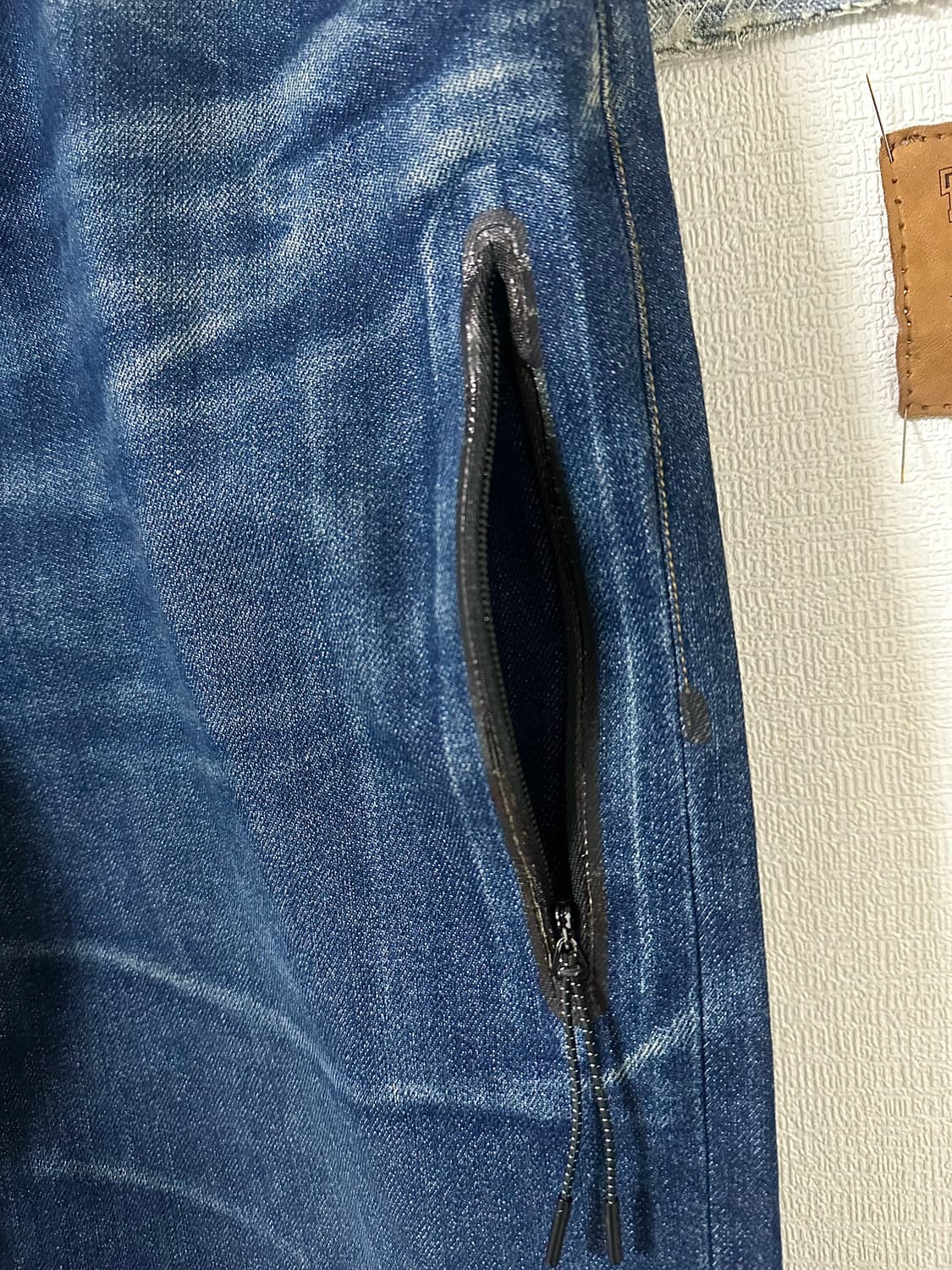 Nike NSW 2011 아카이브 지퍼 디테일 데님팬츠 상품이미지4