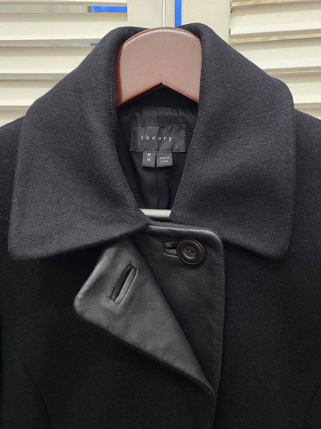 띠어리 울 캐시미어 싱글 코트 상품이미지3