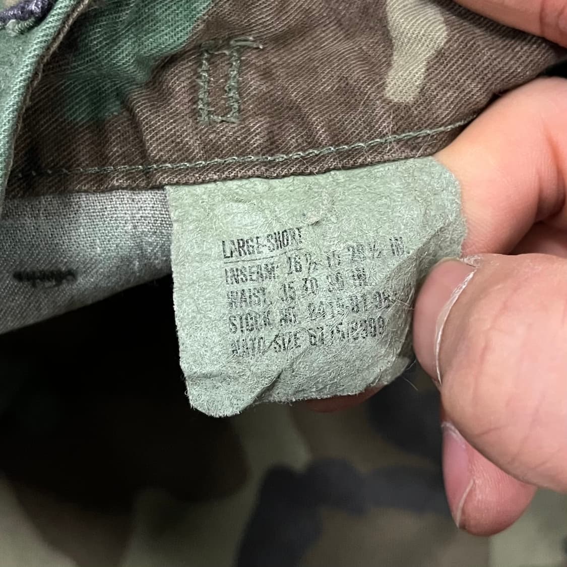 미군 우드랜드 BDU 팬츠 (L/S) 상품이미지6