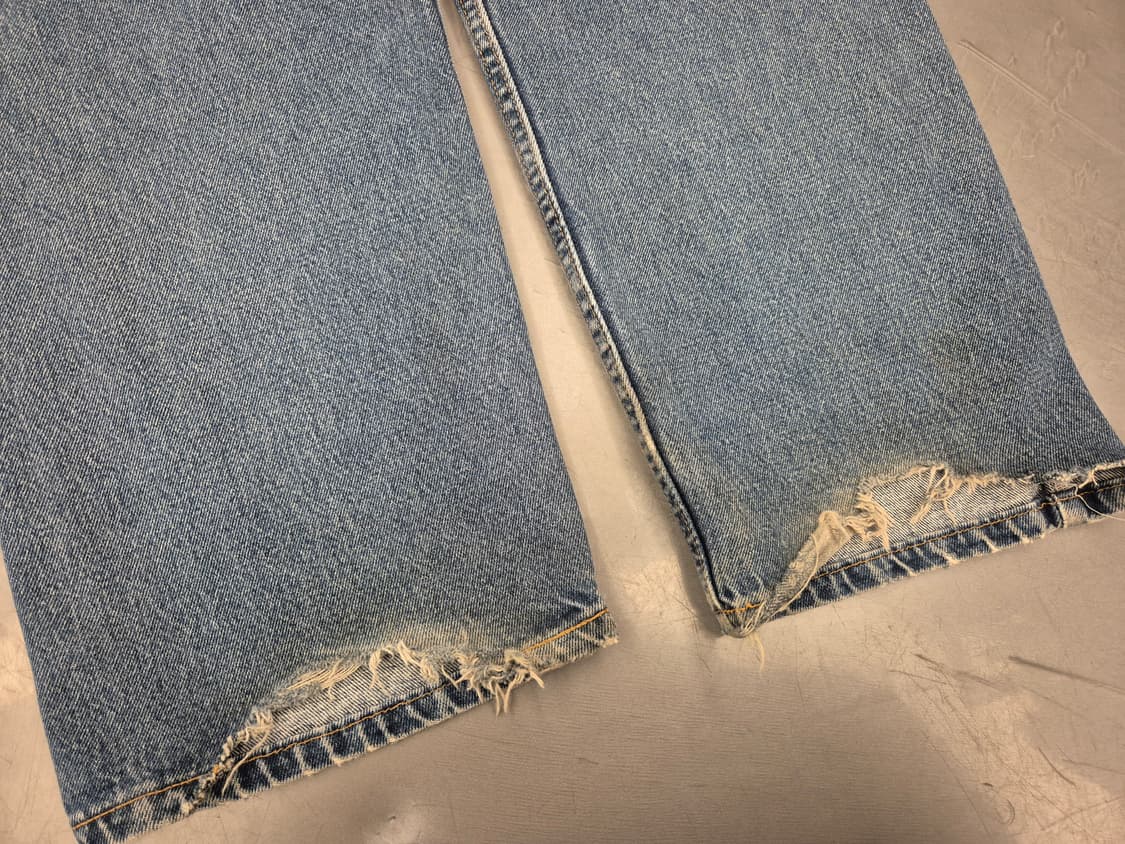 90s 리바이스569 블랭크탭 데님 팬츠 상품이미지4