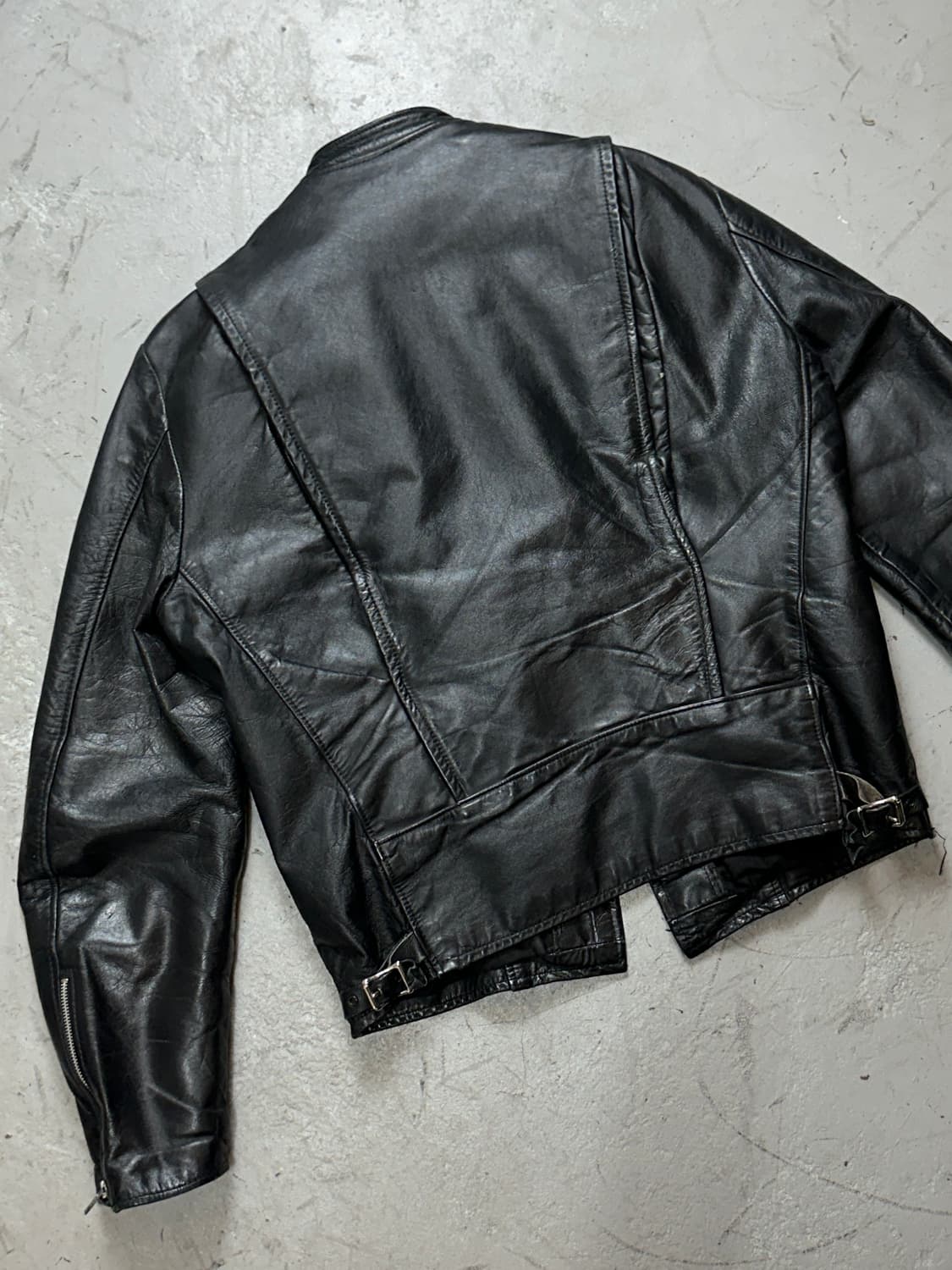 80's 빈티지 브룩스레더 카페레이서 자켓 빈티지 레더 자켓 상품이미지6